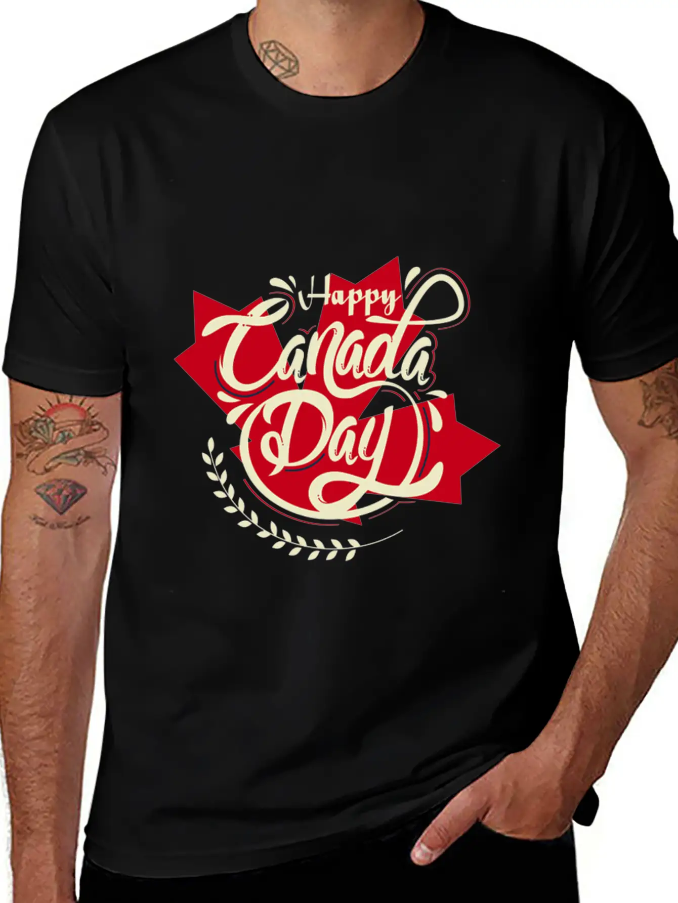 Canada Day Canada Day T Shirt Basic Graphic T-Shirt ¨C Daily Comfort In Soft Cotton