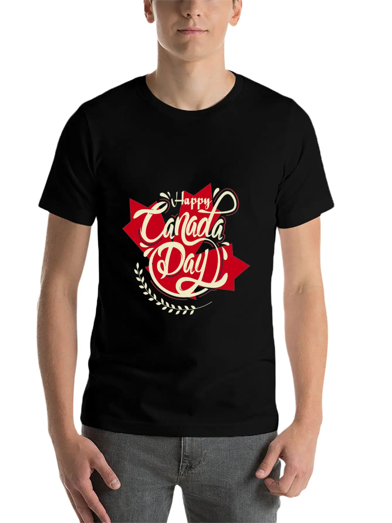 Canada Day Canada Day T Shirt Basic Graphic T-Shirt ¨C Daily Comfort In Soft Cotton