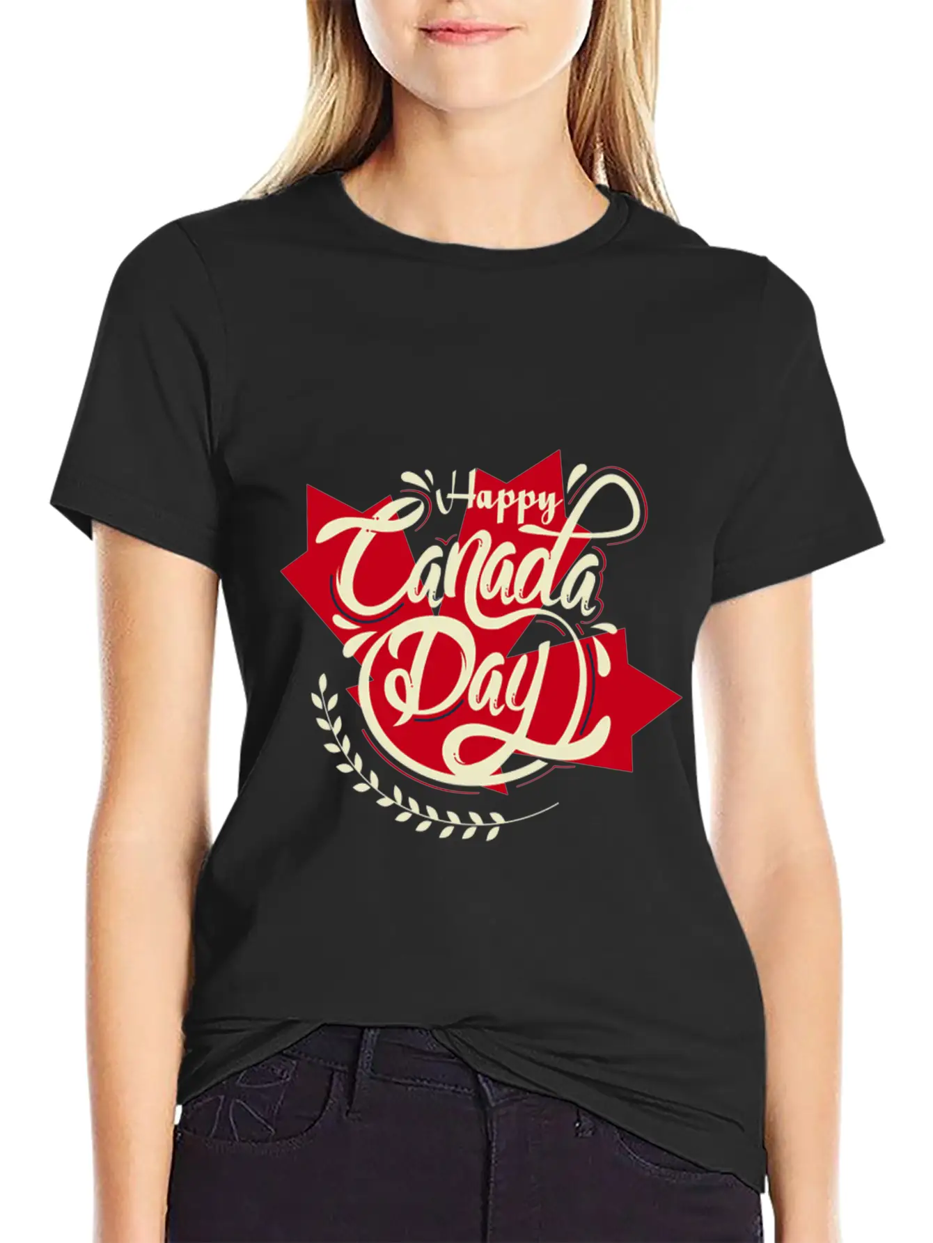 Canada Day Canada Day T Shirt Basic Graphic T-Shirt ¨C Daily Comfort In Soft Cotton