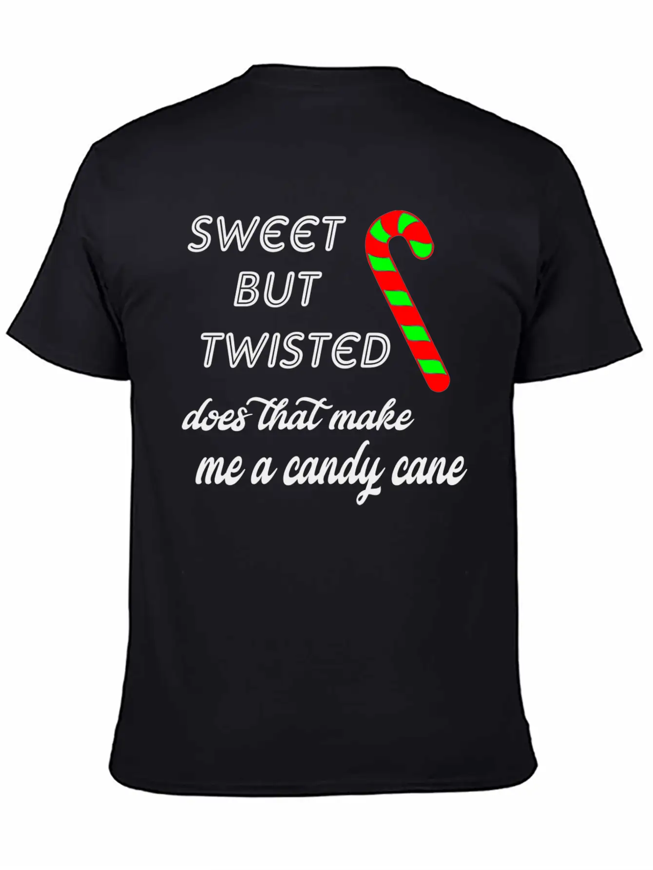 Candy Cane Soft Cotton Short Sleeve Tee ¨C Unisex Wardrobe Staple