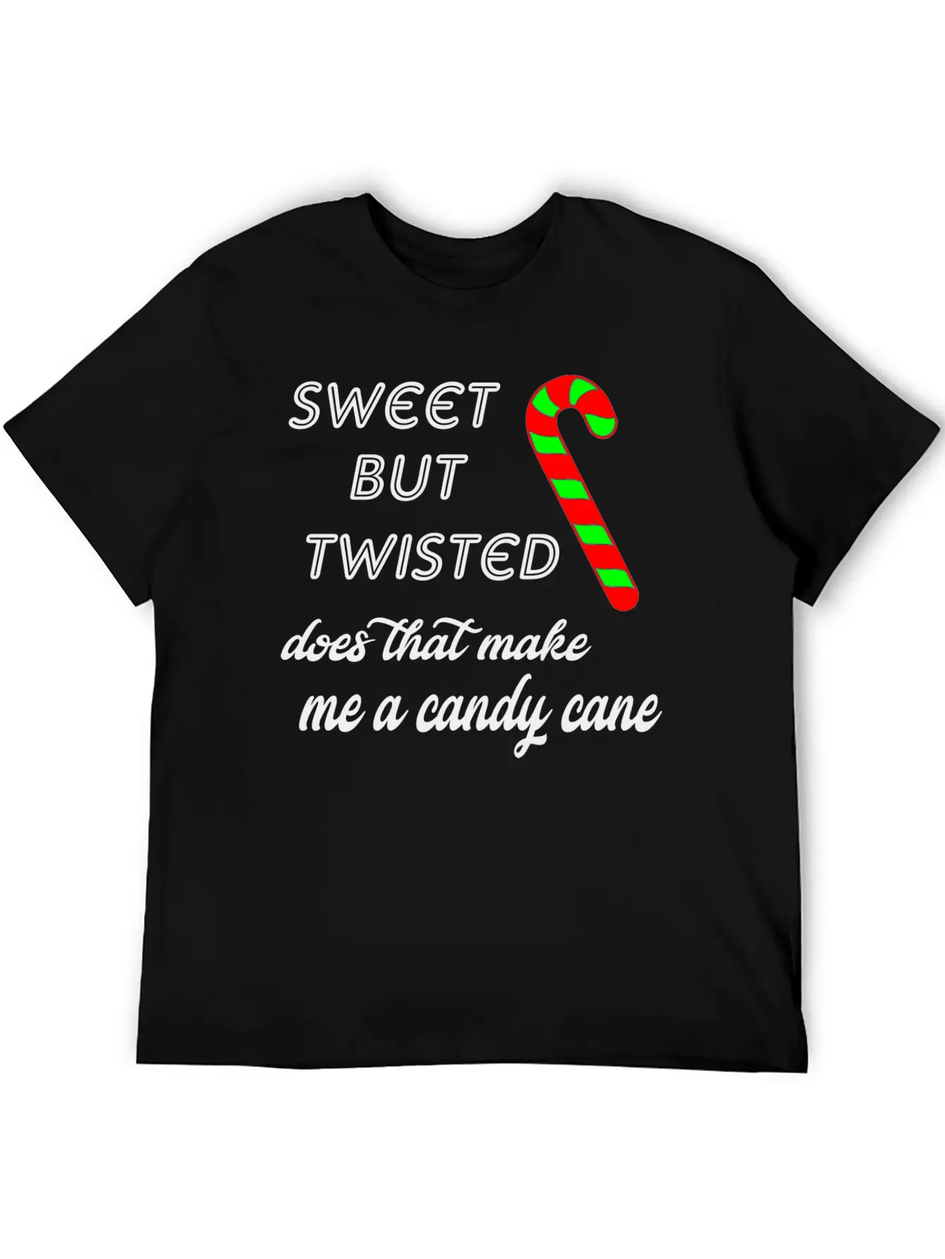 Candy Cane Soft Cotton Short Sleeve Tee ¨C Unisex Wardrobe Staple