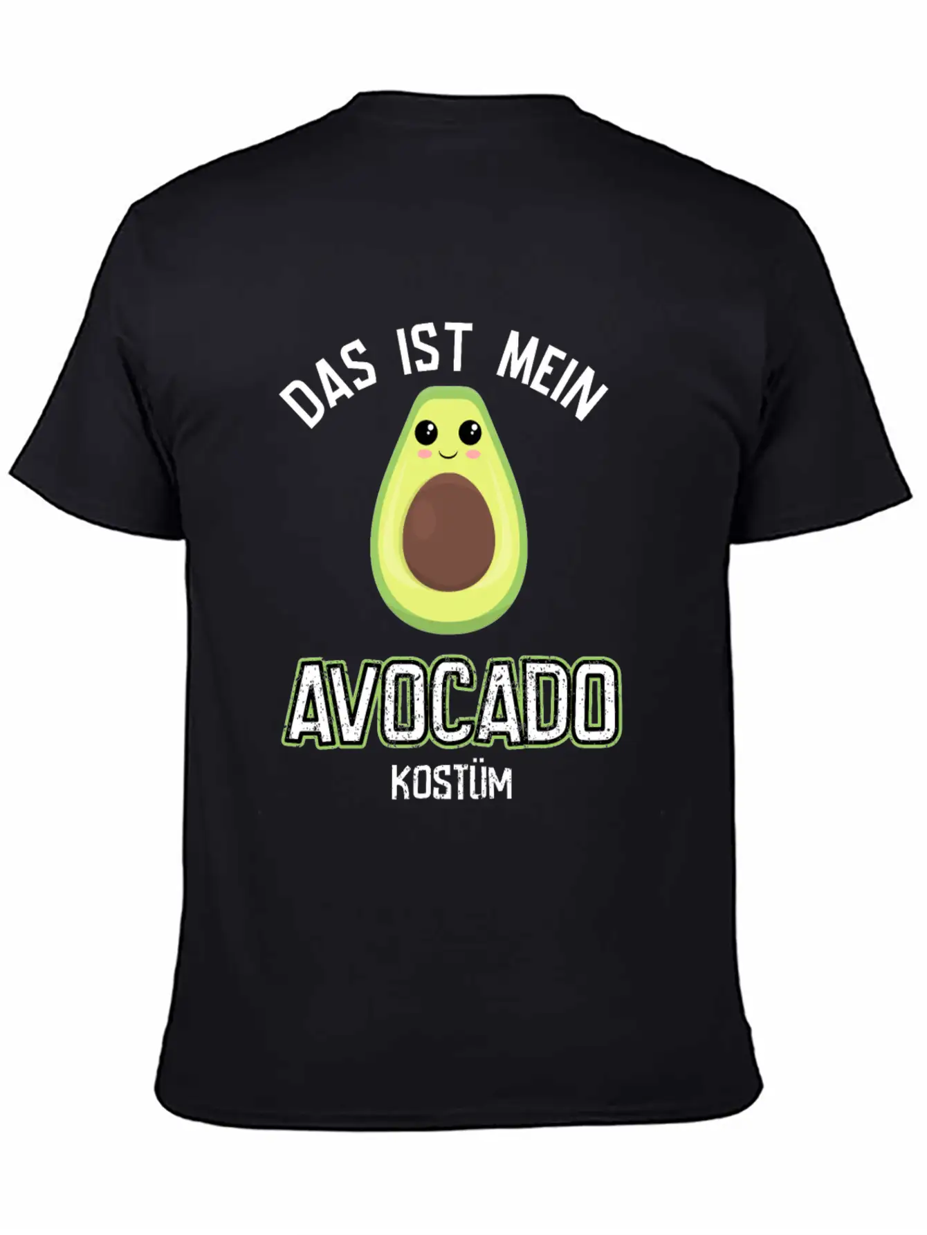 Carnival Costume Avocado Essential Cotton Tee For Daily Outfits ¨C Unisex Style