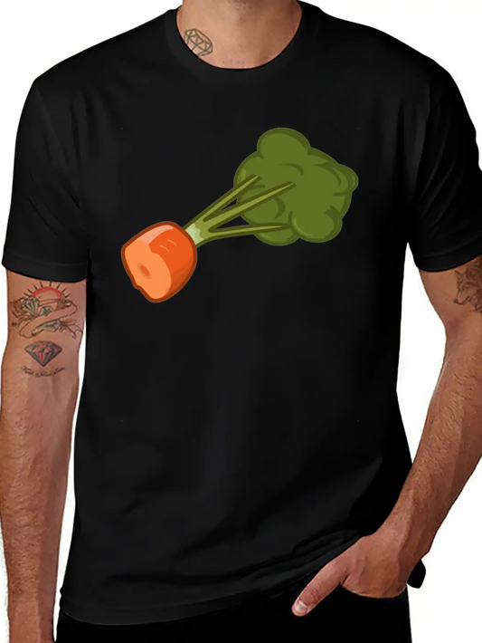 Carrot Beet Beetroot Bed Root Vegetable Gift Soft Cotton Short Sleeve Tee ¨C Unisex Wardrobe Staple