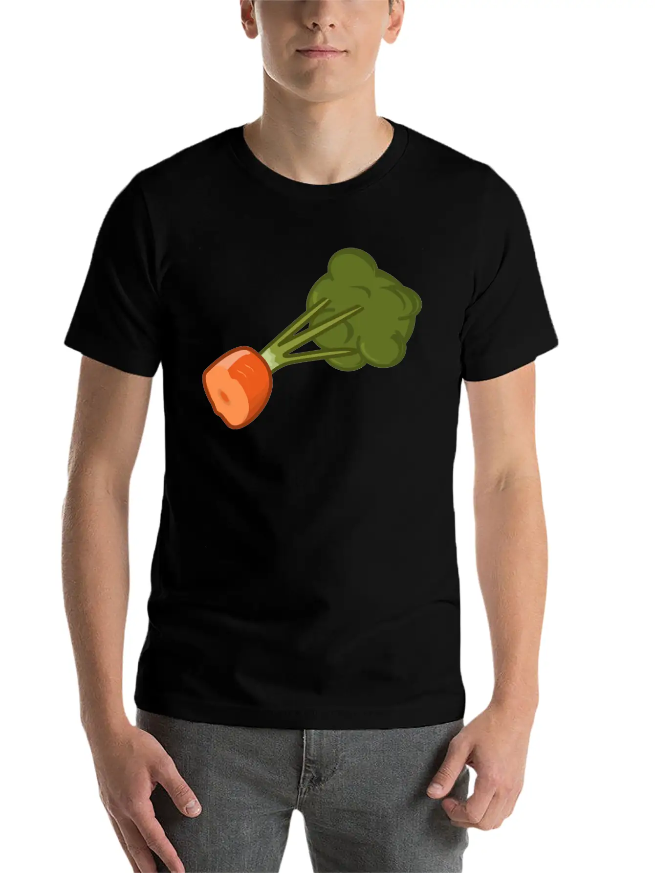 Carrot Beet Beetroot Bed Root Vegetable Gift Soft Cotton Short Sleeve Tee ¨C Unisex Wardrobe Staple