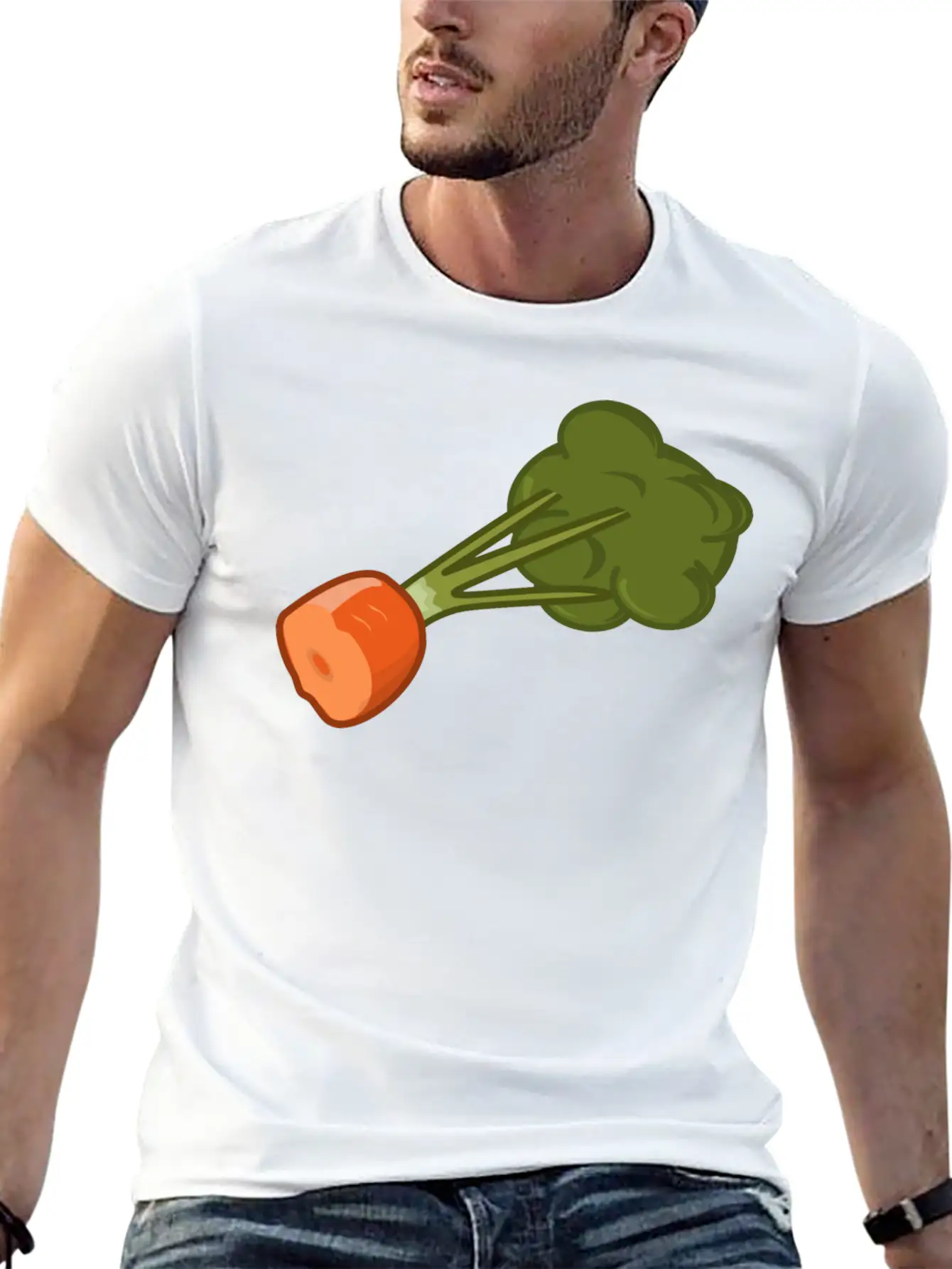 Carrot Beet Beetroot Bed Root Vegetable Gift Soft Cotton Short Sleeve Tee ¨C Unisex Wardrobe Staple