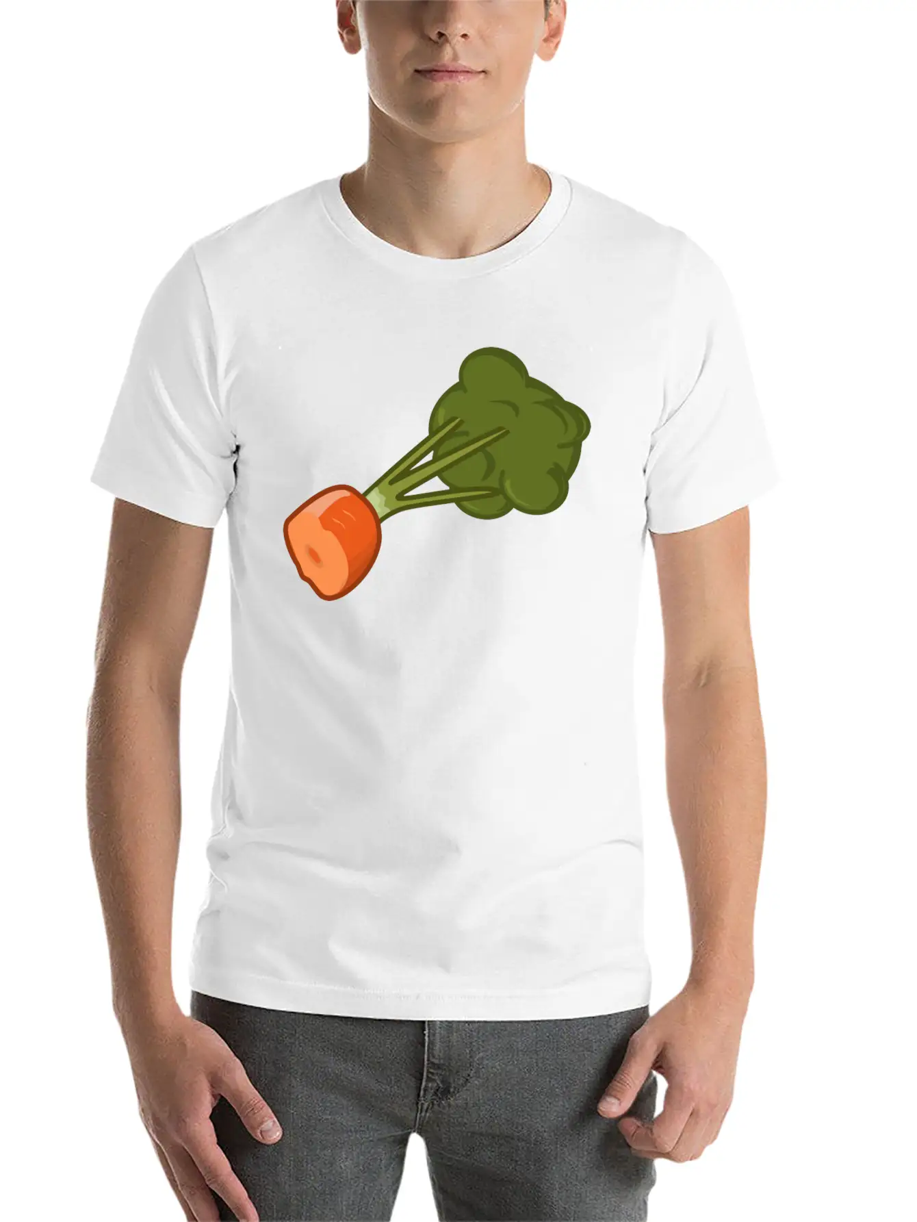 Carrot Beet Beetroot Bed Root Vegetable Gift Soft Cotton Short Sleeve Tee ¨C Unisex Wardrobe Staple
