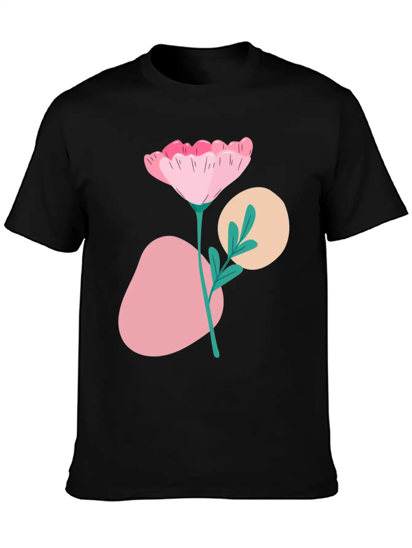 Cascade Of Daisies Soft Cotton Short Sleeve Tee ¨C Unisex Wardrobe Staple