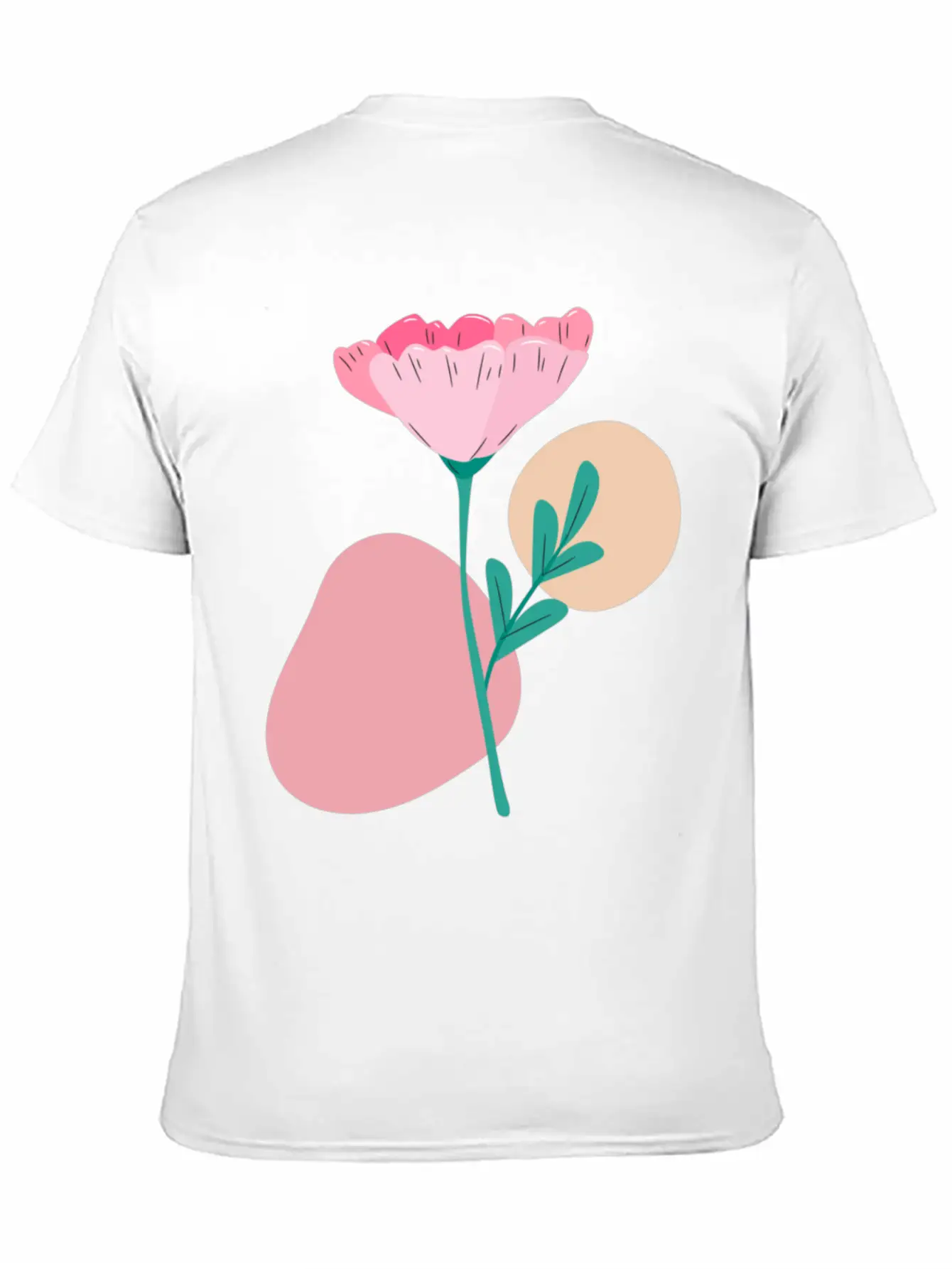 Cascade Of Daisies Soft Cotton Short Sleeve Tee ¨C Unisex Wardrobe Staple