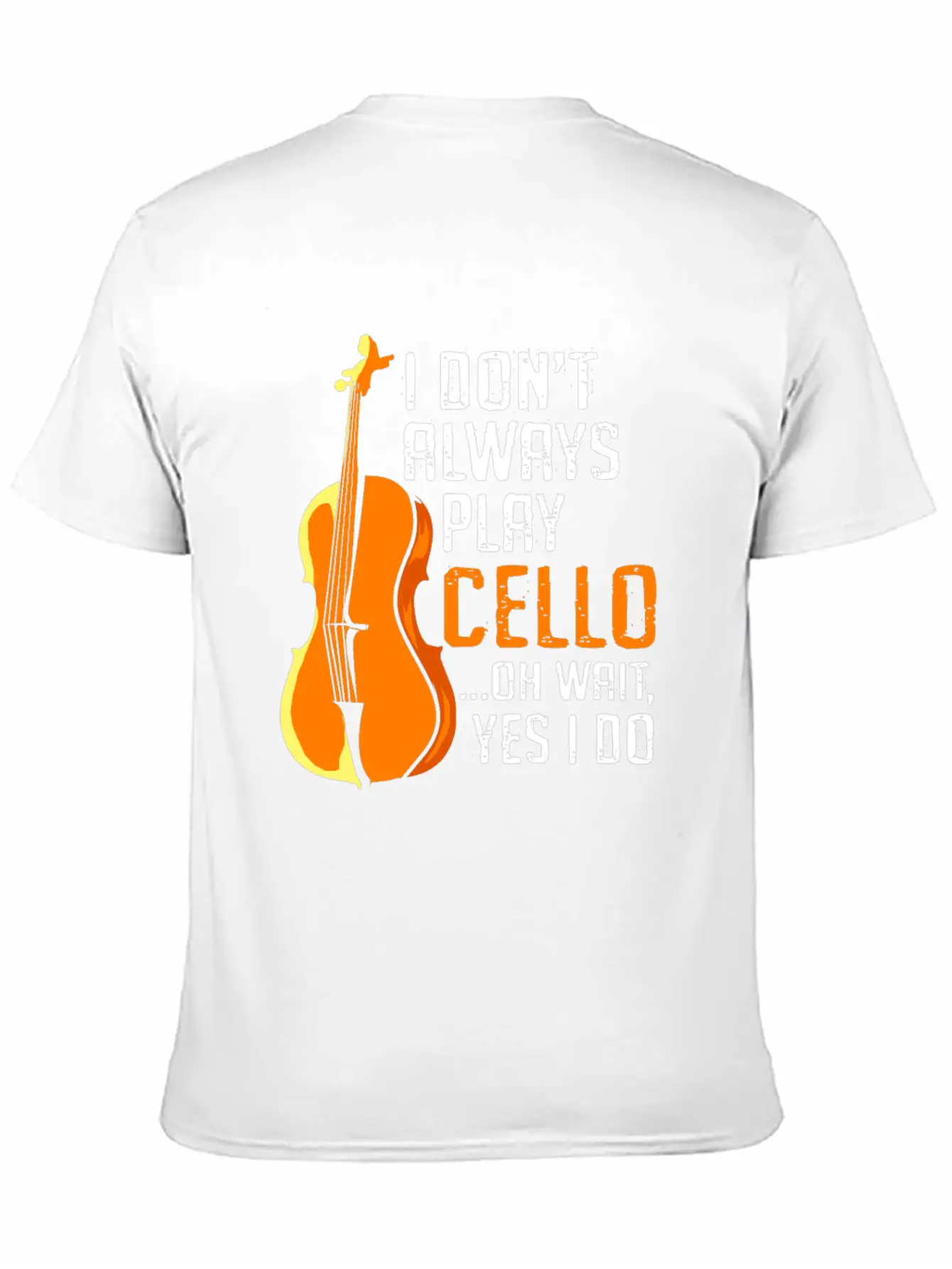 Cello Double Bass Music Teacher Symphony Violin Basic Graphic T-Shirt ¨C Daily Comfort In Soft Cotton