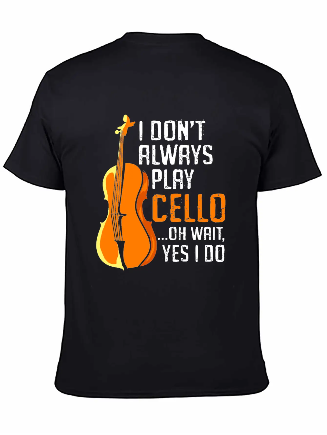 Cello Double Bass Music Teacher Symphony Violin Basic Graphic T-Shirt ¨C Daily Comfort In Soft Cotton