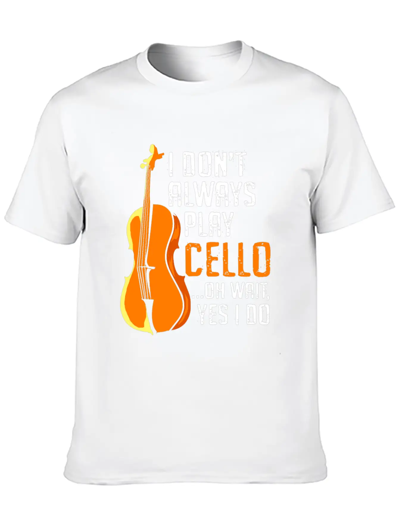 Cello Double Bass Music Teacher Symphony Violin Basic Graphic T-Shirt ¨C Daily Comfort In Soft Cotton