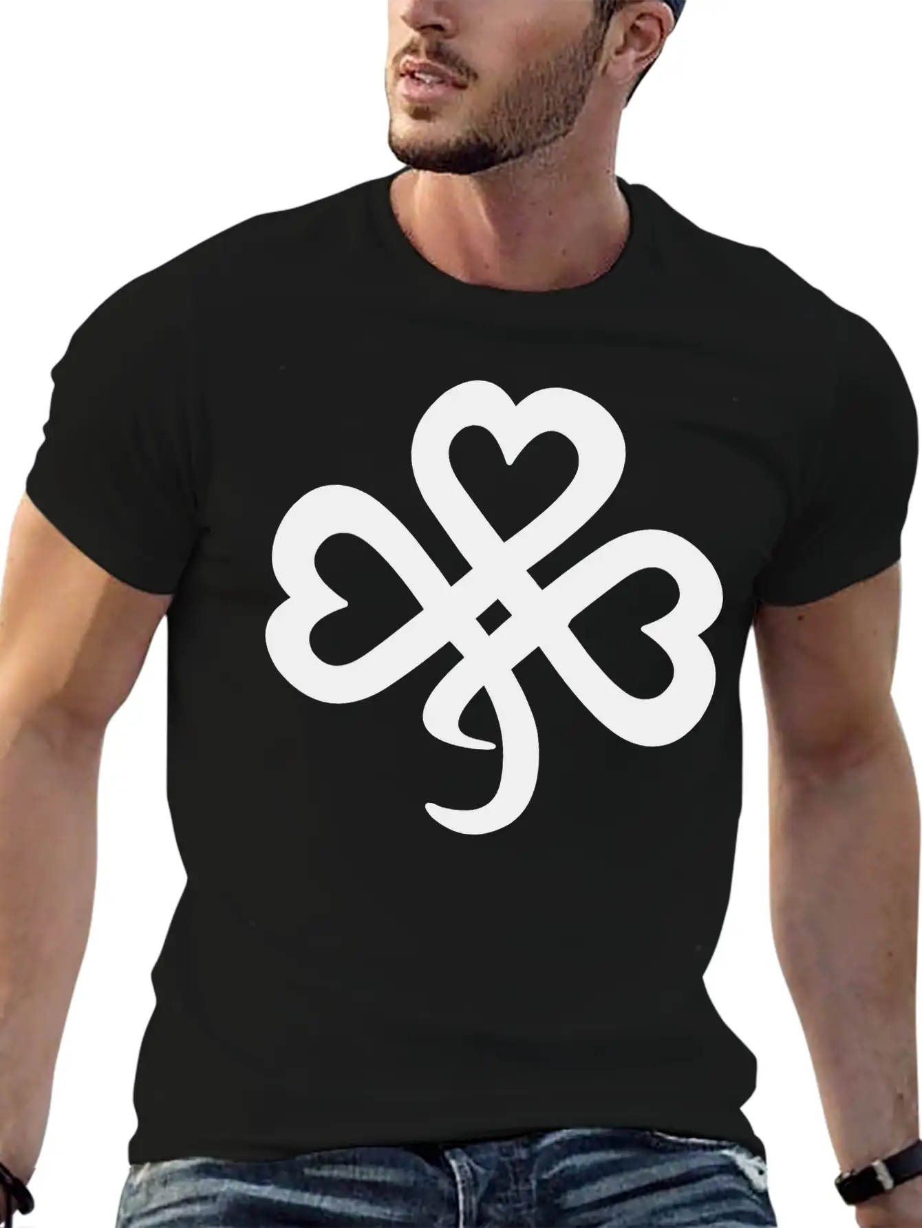 Celtic Leaf Clover Soft Cotton Short Sleeve Tee ¨C Unisex Wardrobe Staple