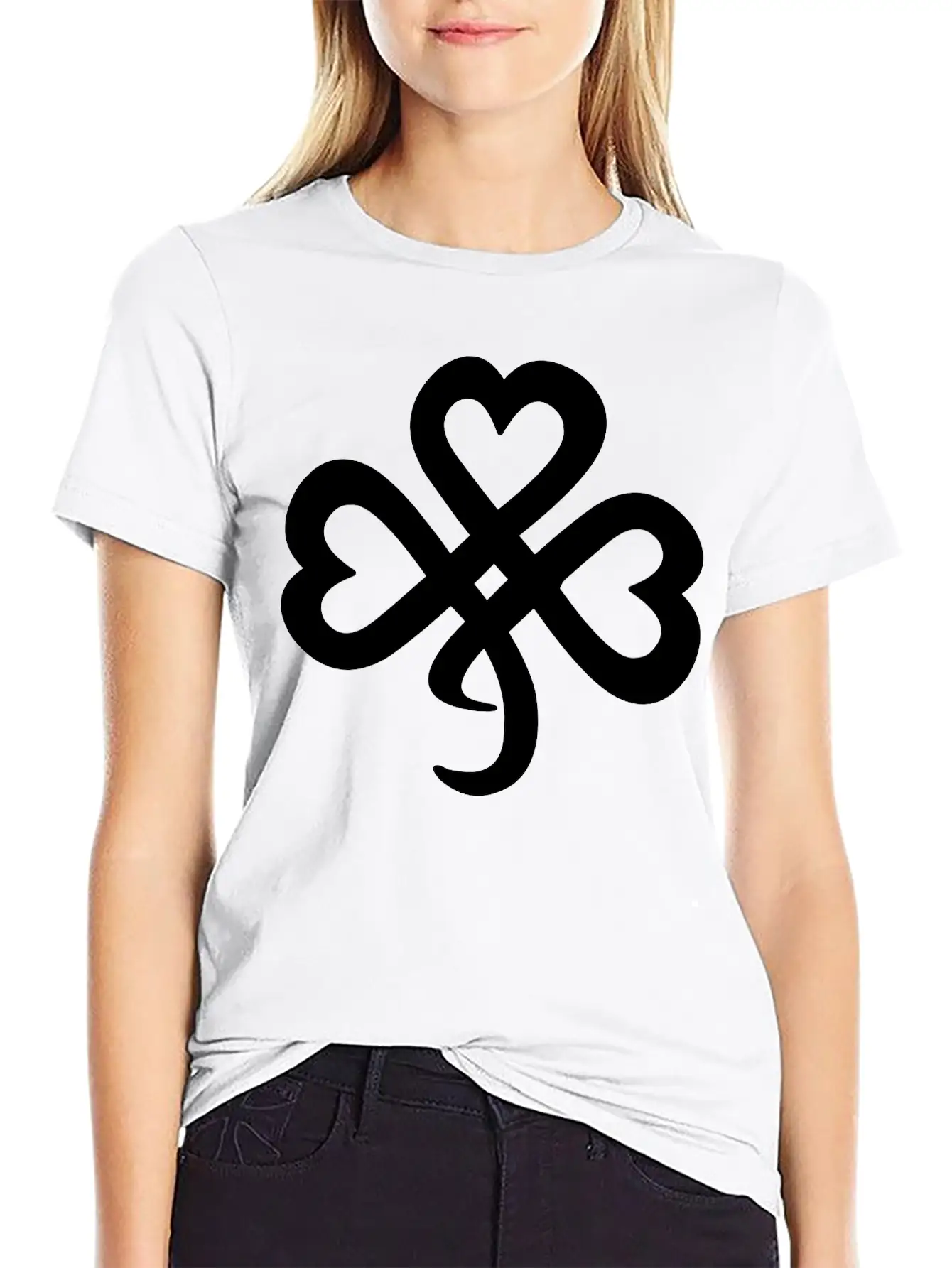 Celtic Leaf Clover Soft Cotton Short Sleeve Tee ¨C Unisex Wardrobe Staple
