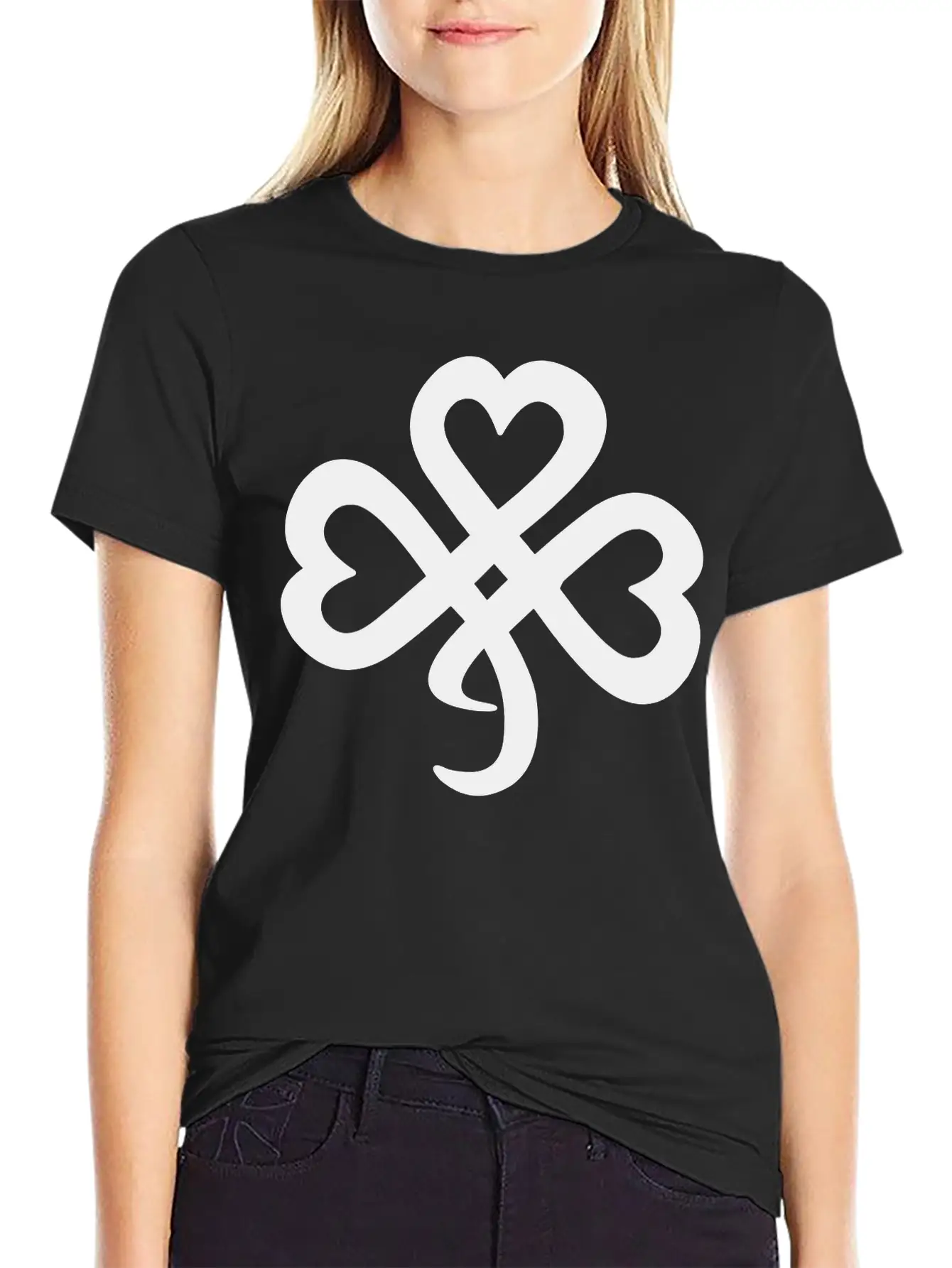 Celtic Leaf Clover Soft Cotton Short Sleeve Tee ¨C Unisex Wardrobe Staple