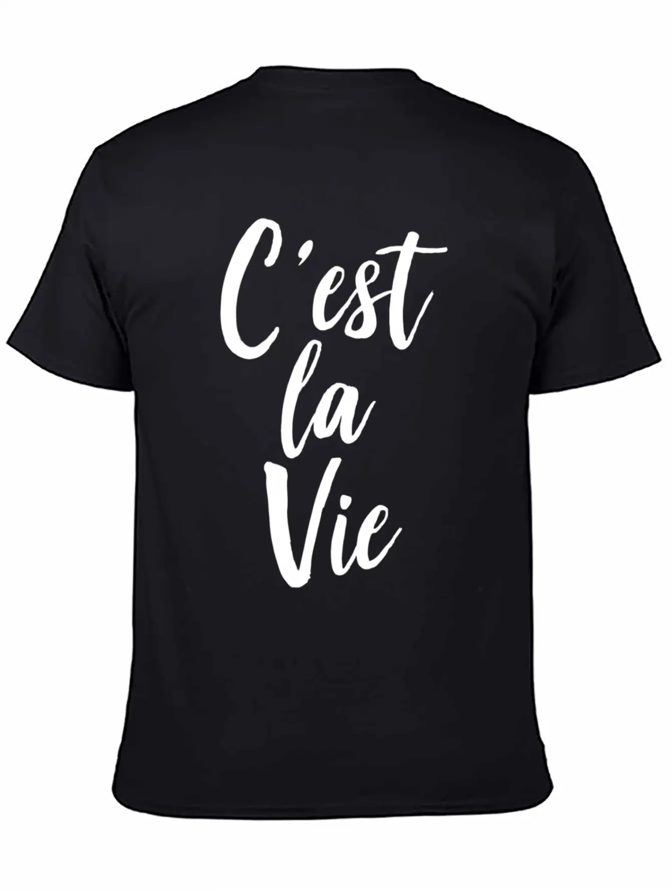 C'Est La Vie Basic Graphic T-Shirt ¨C Daily Comfort In Soft Cotton