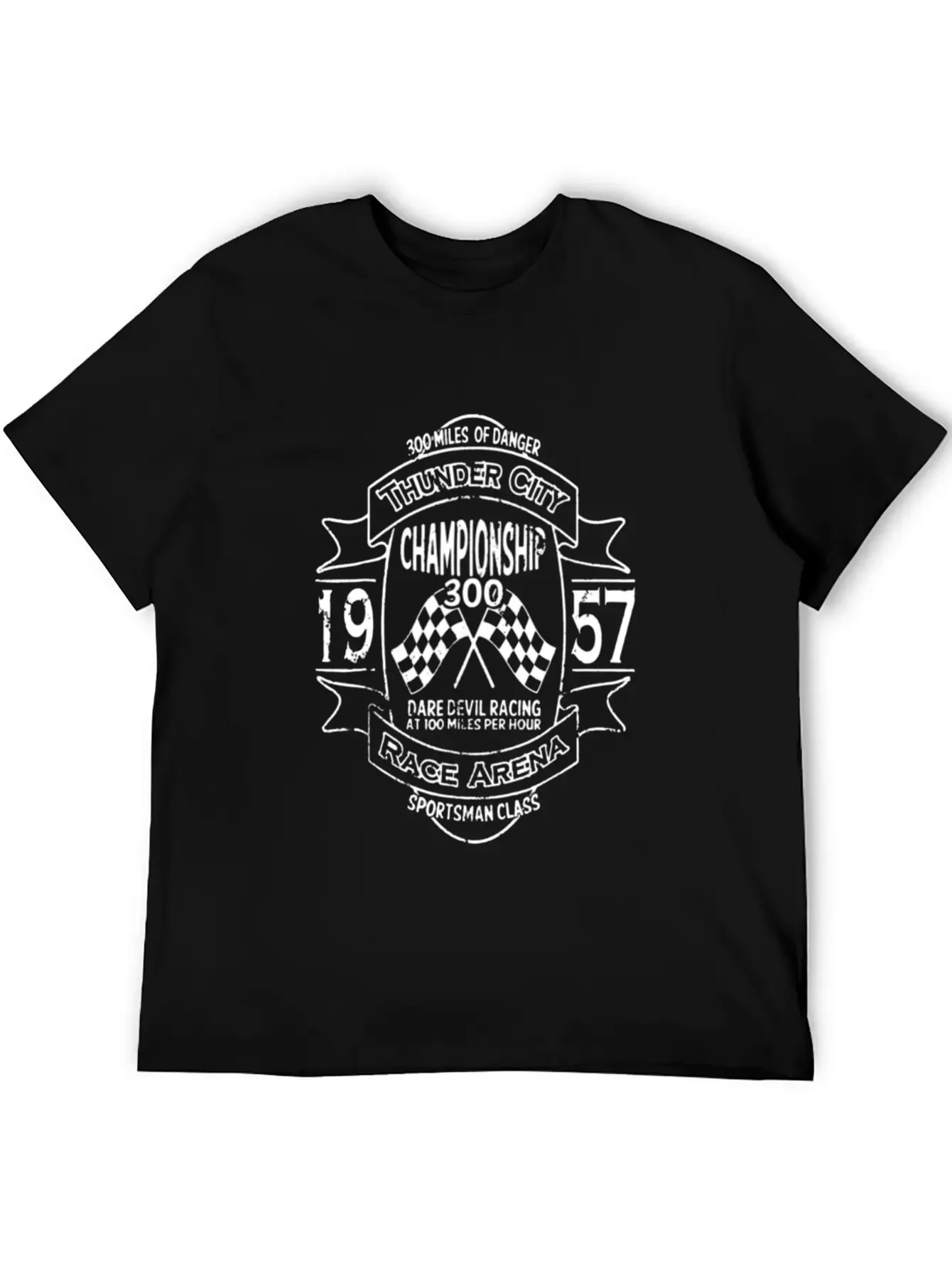 Championship 300 1957 Basic Graphic T-Shirt ¨C Daily Comfort In Soft Cotton