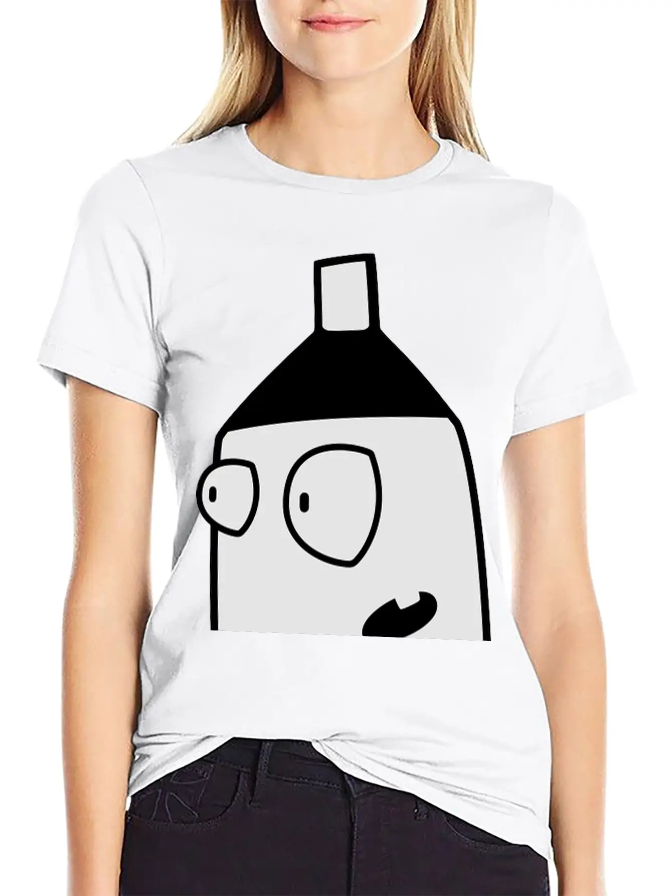 Character Essential Cotton Tee For Daily Outfits ¨C Unisex Style