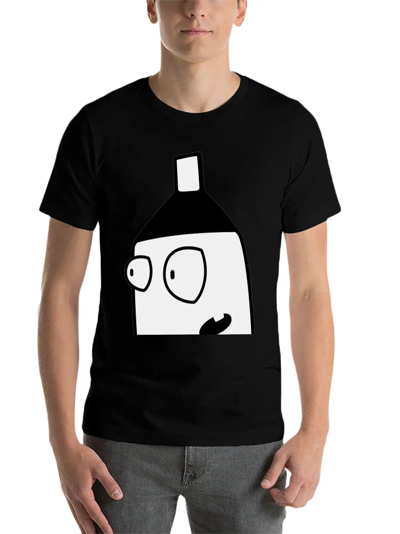 Character Essential Cotton Tee For Daily Outfits ¨C Unisex Style