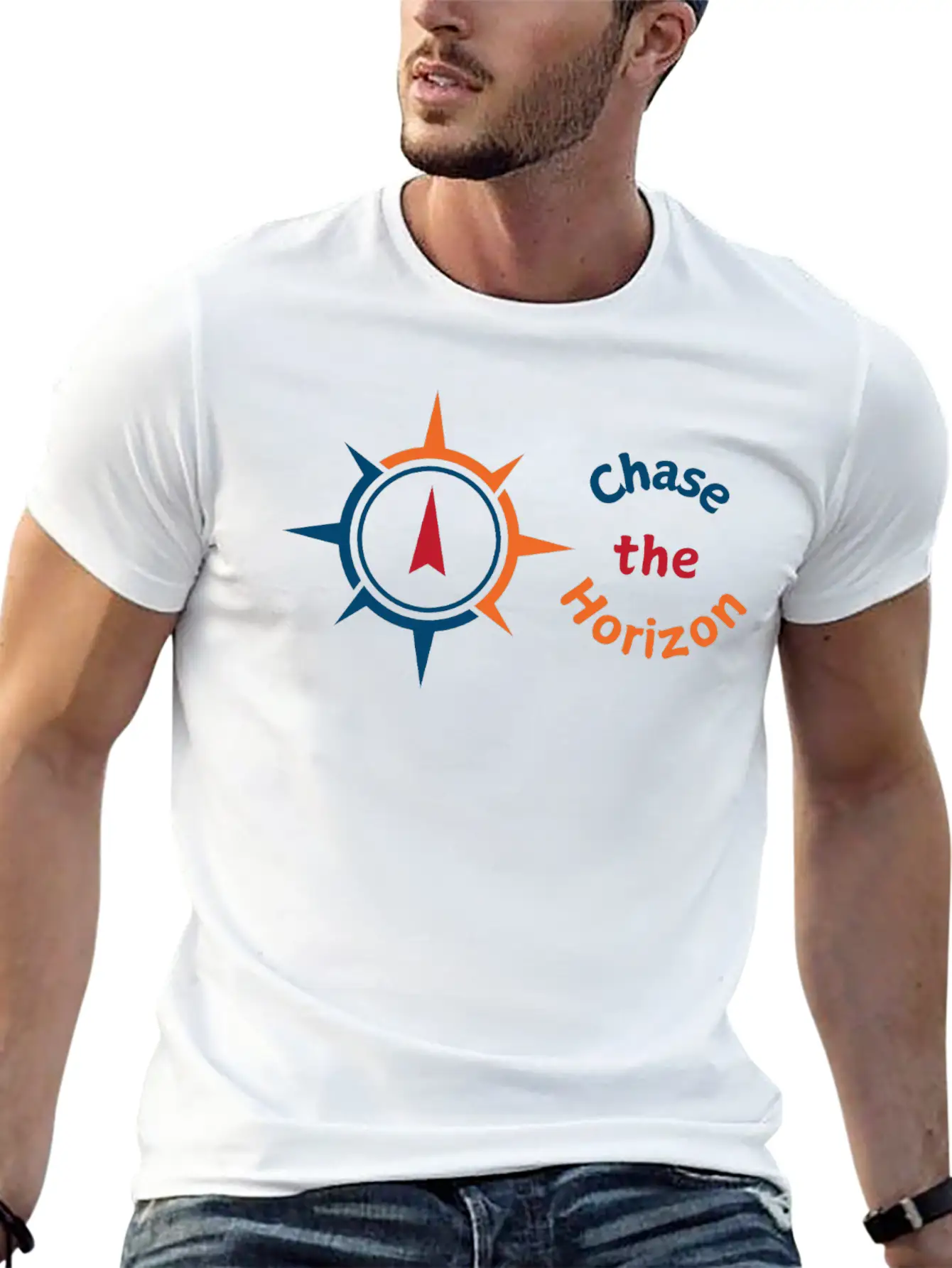 Chase The Horizon Soft Cotton Short Sleeve Tee ¨C Unisex Wardrobe Staple