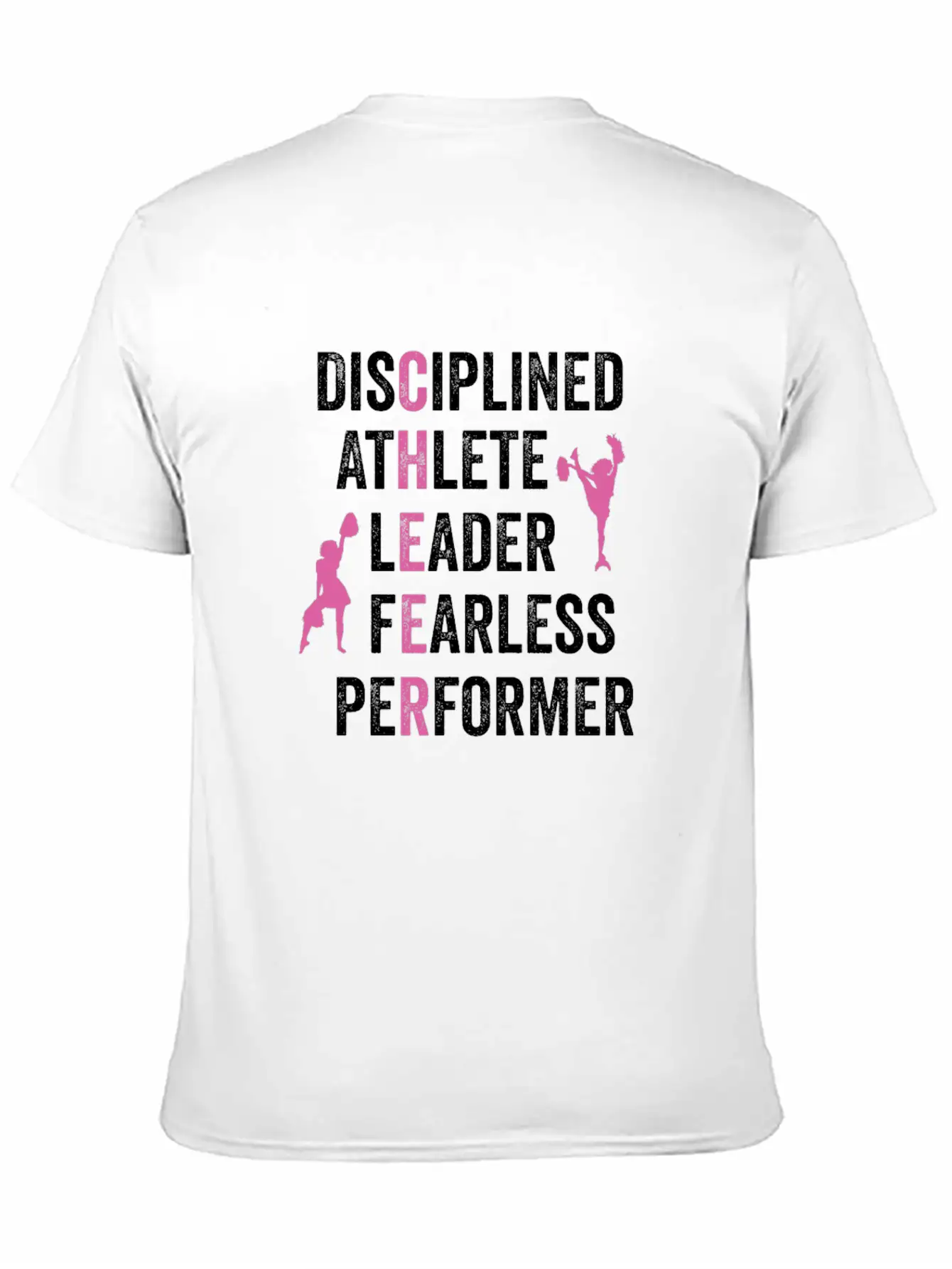 Cheer Quote For Cheerleader Basic Graphic T-Shirt ¨C Daily Comfort In Soft Cotton