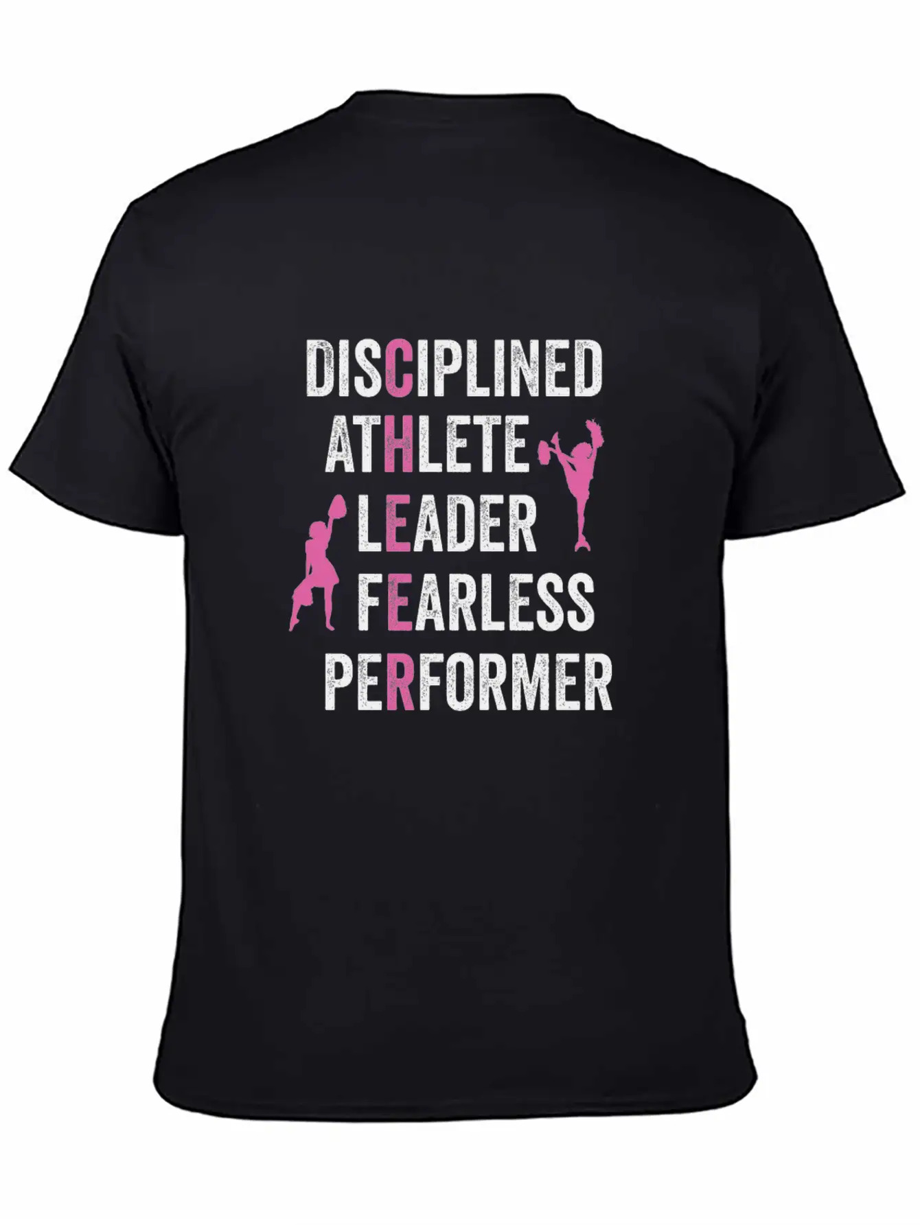 Cheer Quote For Cheerleader Basic Graphic T-Shirt ¨C Daily Comfort In Soft Cotton