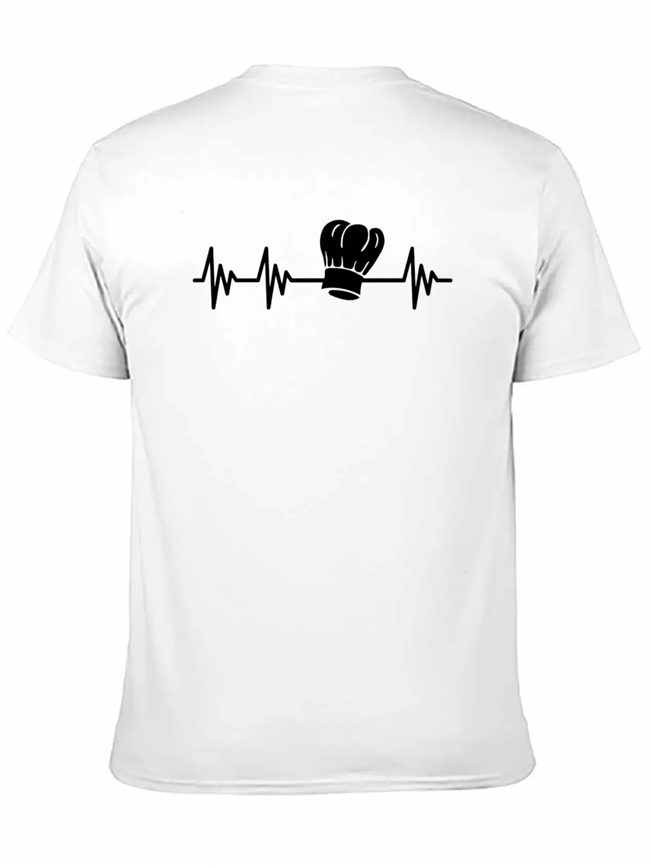 Chef Cooking Cook Heartbeat Essential Cotton Tee For Daily Outfits ¨C Unisex Style