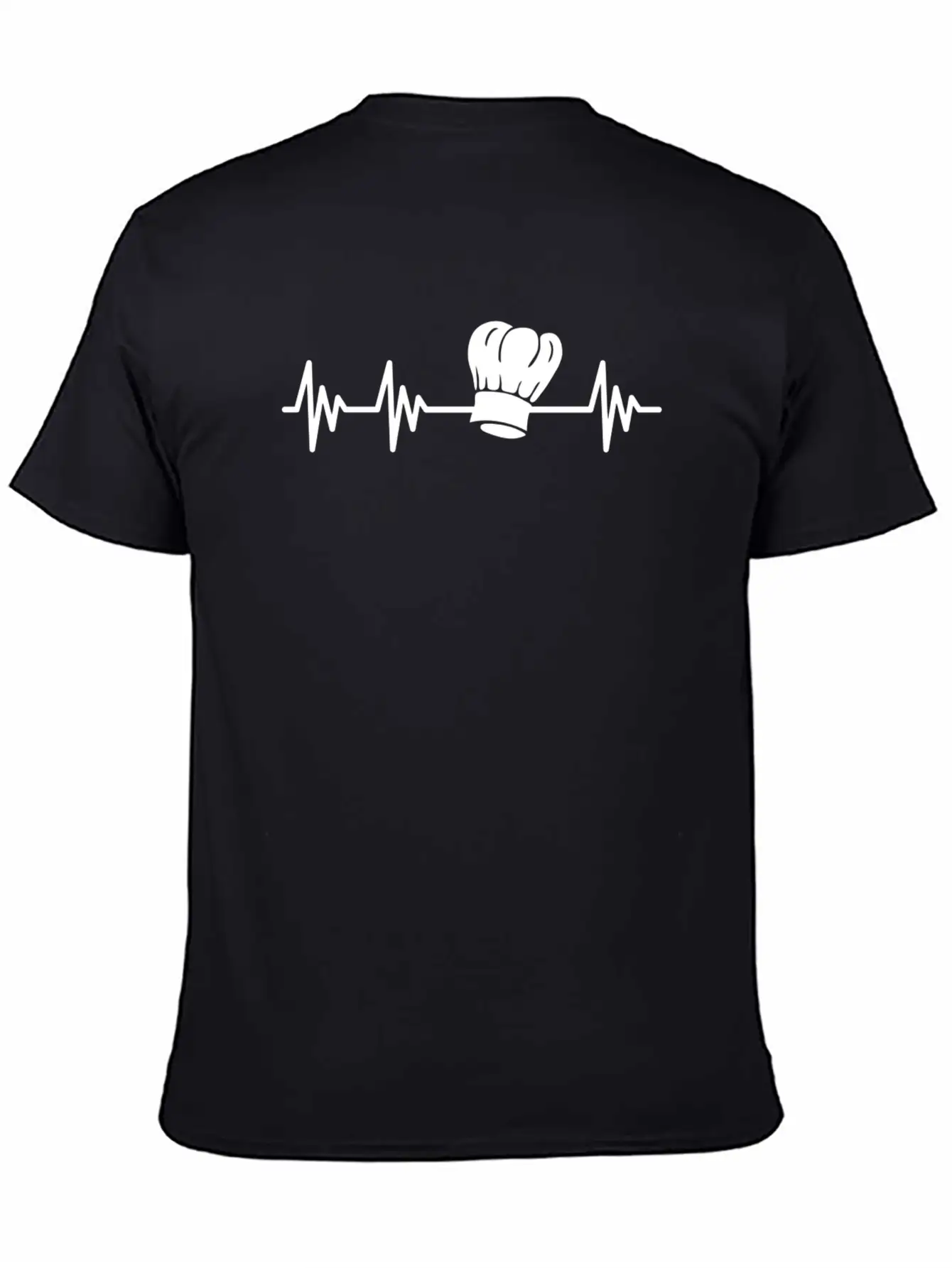 Chef Cooking Cook Heartbeat Essential Cotton Tee For Daily Outfits ¨C Unisex Style