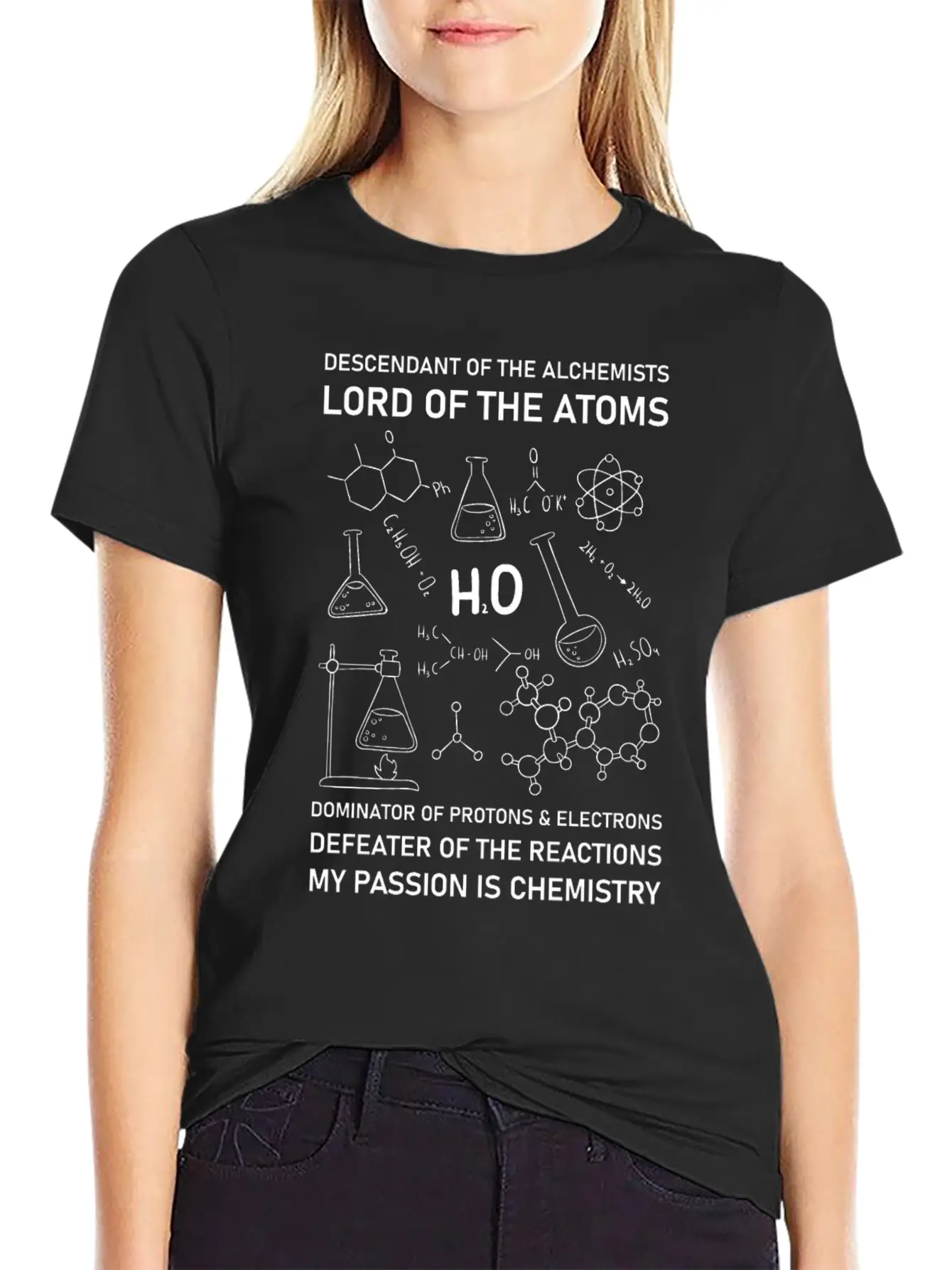 Chemistry Chemist Alchemists Alchemy Chemical Soft Cotton Short Sleeve Tee ¨C Unisex Wardrobe Staple