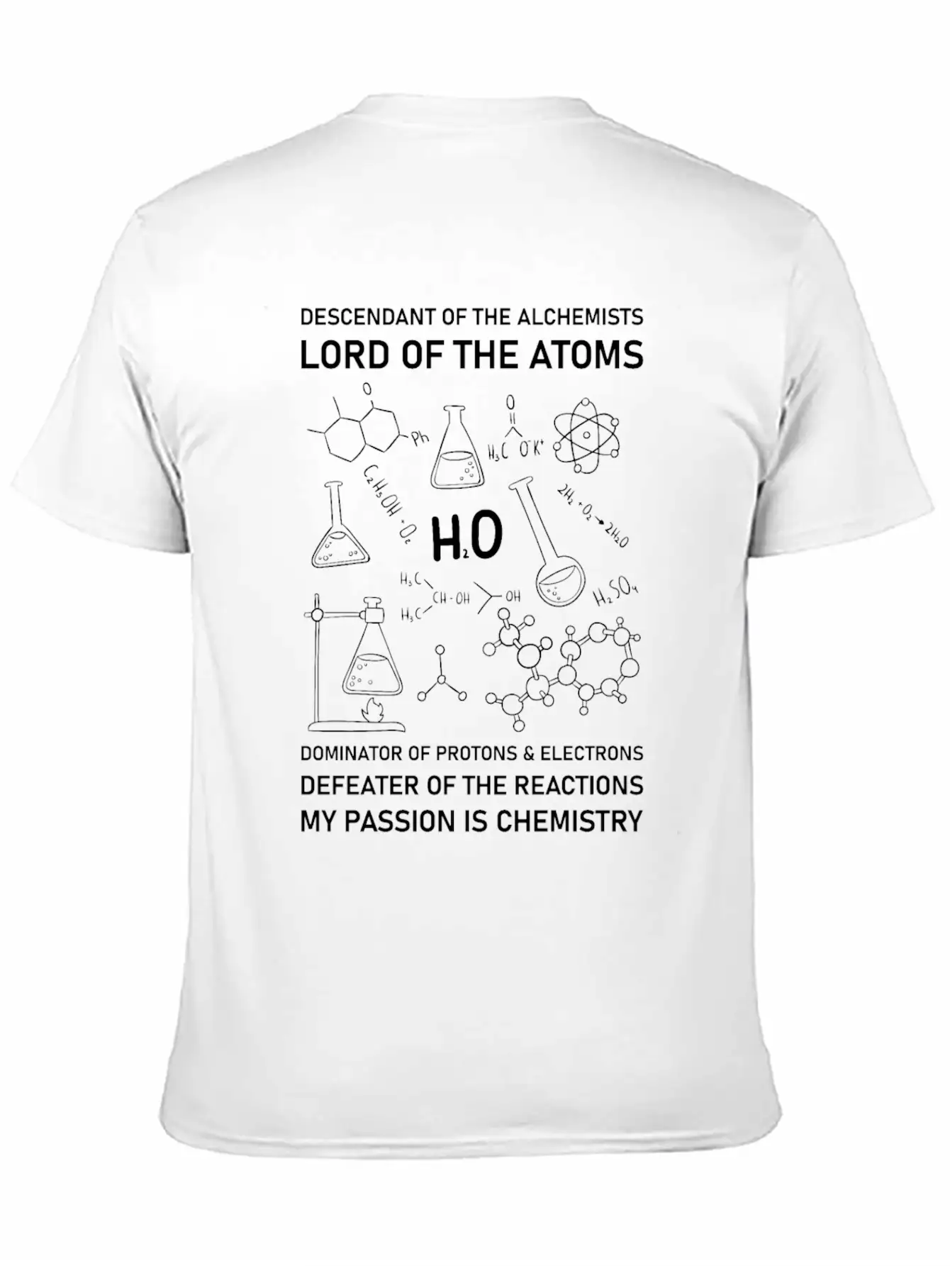 Chemistry Chemist Alchemists Alchemy Chemical Soft Cotton Short Sleeve Tee ¨C Unisex Wardrobe Staple