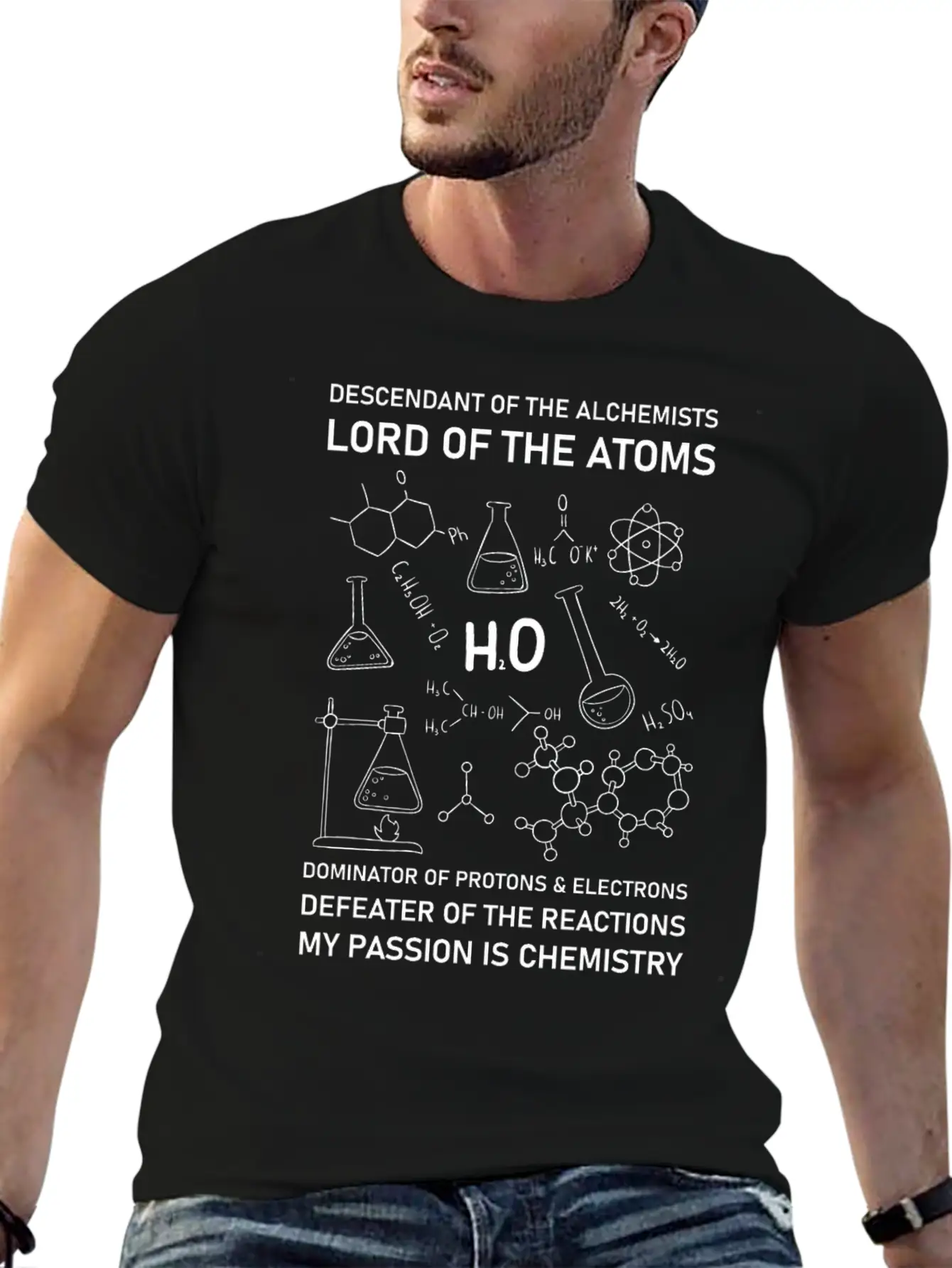 Chemistry Chemist Alchemists Alchemy Chemical Soft Cotton Short Sleeve Tee ¨C Unisex Wardrobe Staple