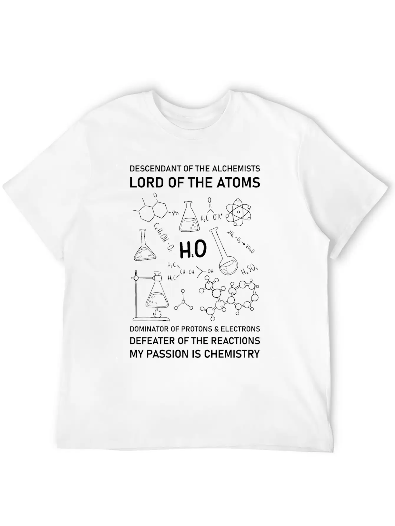 Chemistry Chemist Alchemists Alchemy Chemical Soft Cotton Short Sleeve Tee ¨C Unisex Wardrobe Staple
