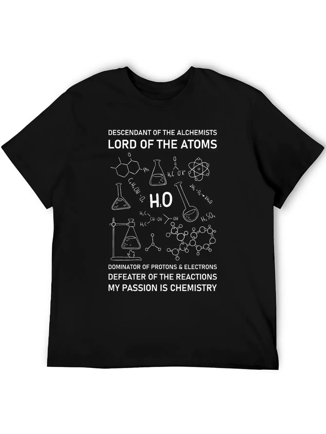 Chemistry Chemist Alchemists Alchemy Chemical Soft Cotton Short Sleeve Tee ¨C Unisex Wardrobe Staple