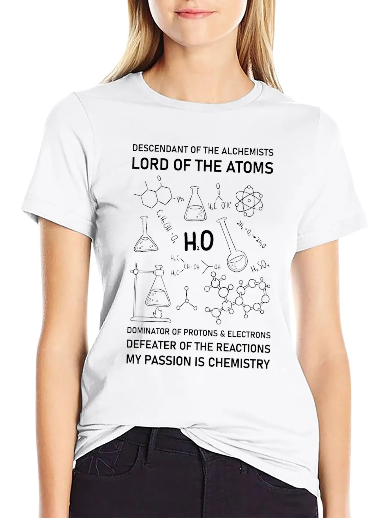 Chemistry Chemist Alchemists Alchemy Chemical Soft Cotton Short Sleeve Tee ¨C Unisex Wardrobe Staple