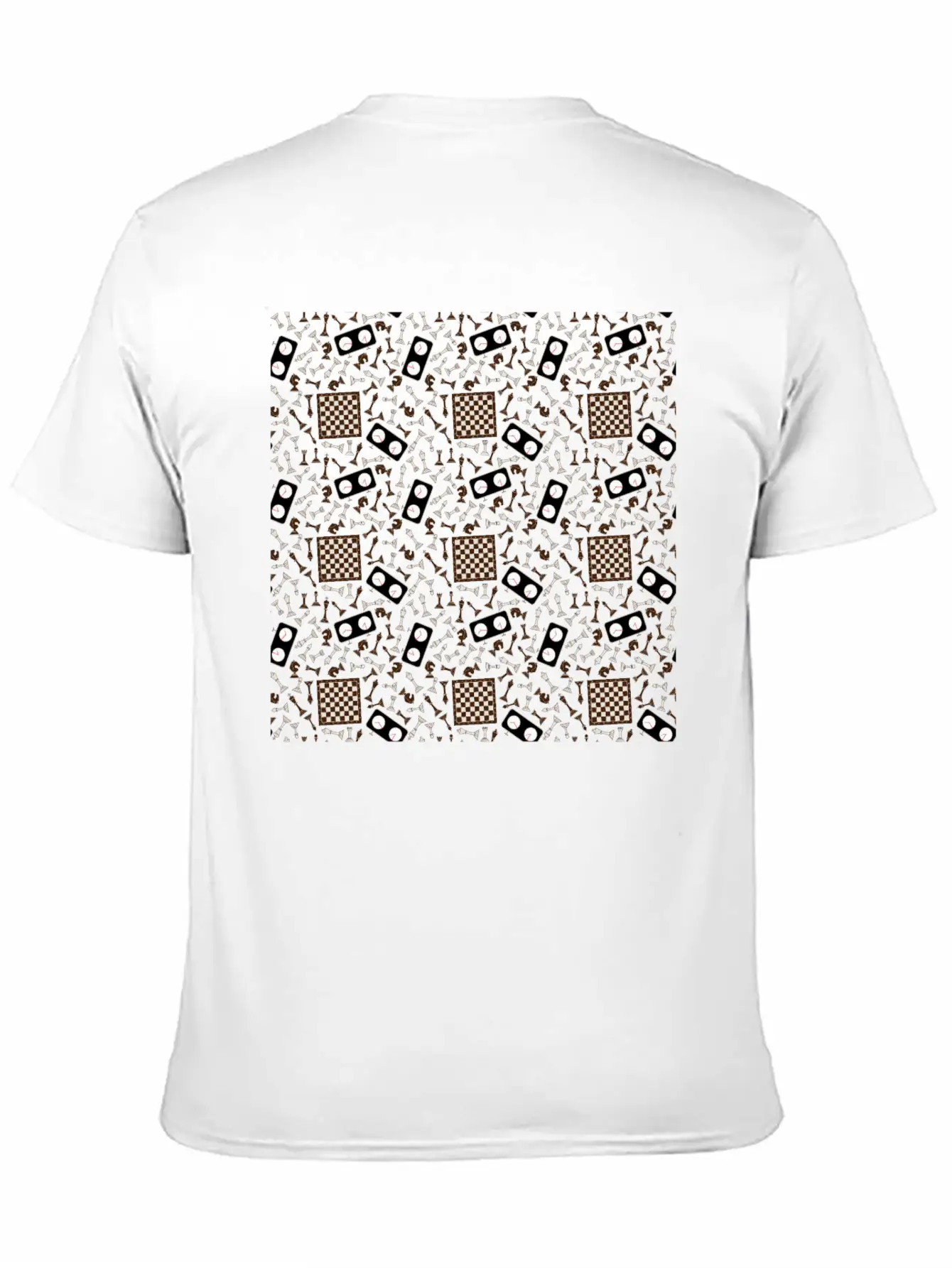 Chess Pattern | Strategy Tactic Board Game Soft Cotton Short Sleeve Tee ¨C Unisex Wardrobe Staple