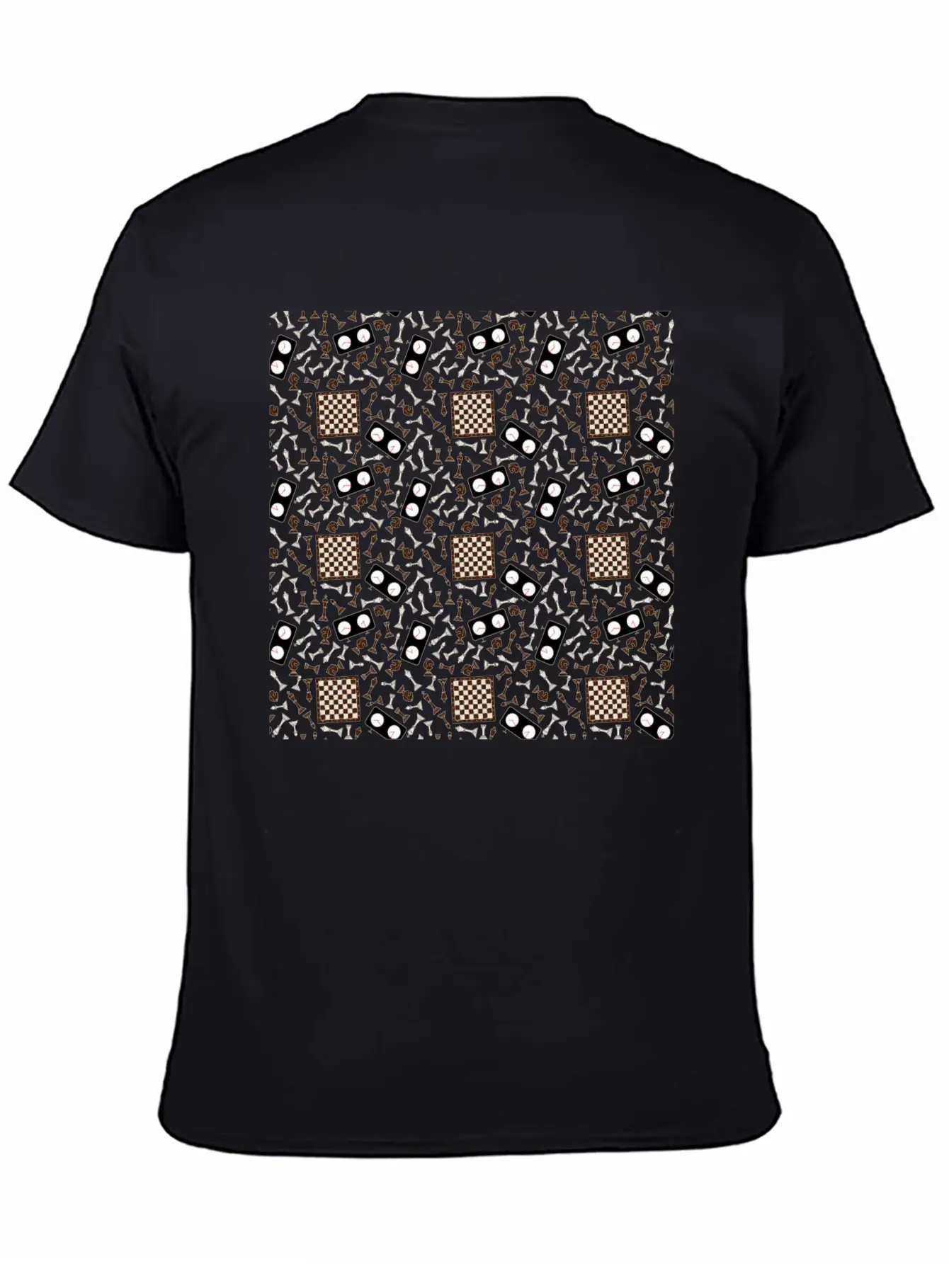 Chess Pattern | Strategy Tactic Board Game Soft Cotton Short Sleeve Tee ¨C Unisex Wardrobe Staple