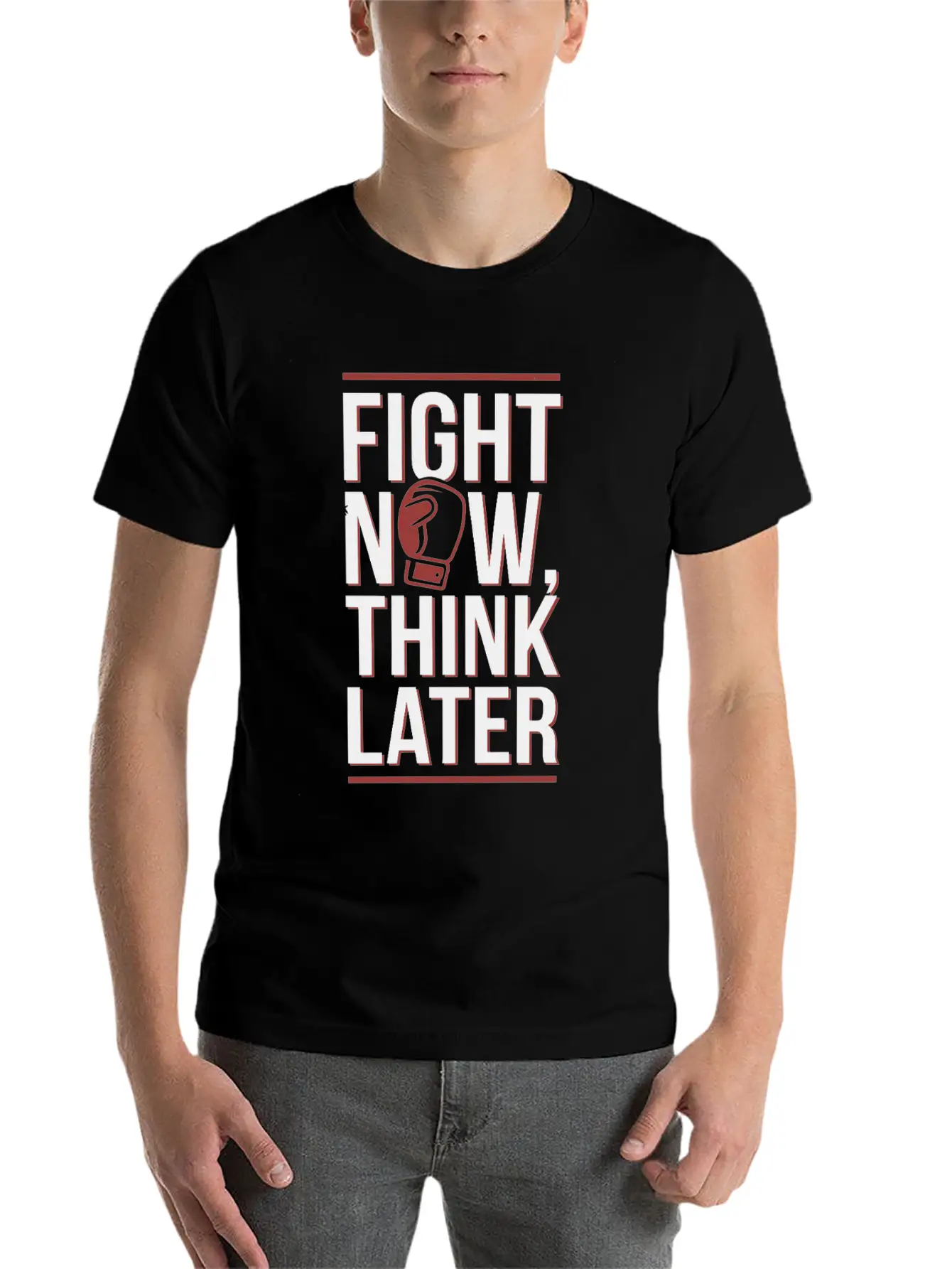 Chessboxing Hybrid Sport Intellectual Combat Mind Essential Cotton Tee For Daily Outfits ¨C Unisex Style
