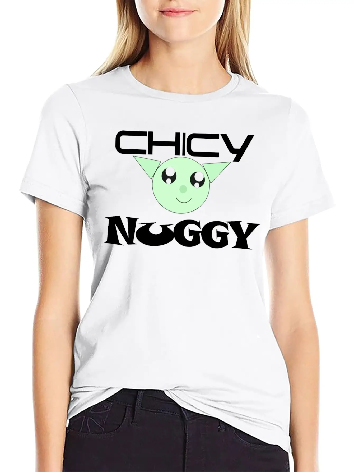 Chicky Nuggy Basic Graphic T-Shirt ¨C Daily Comfort In Soft Cotton