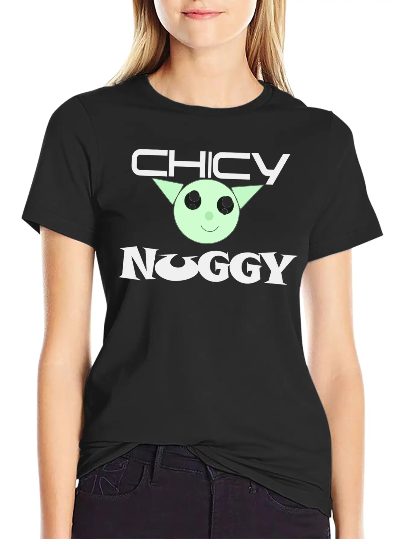 Chicky Nuggy Basic Graphic T-Shirt ¨C Daily Comfort In Soft Cotton