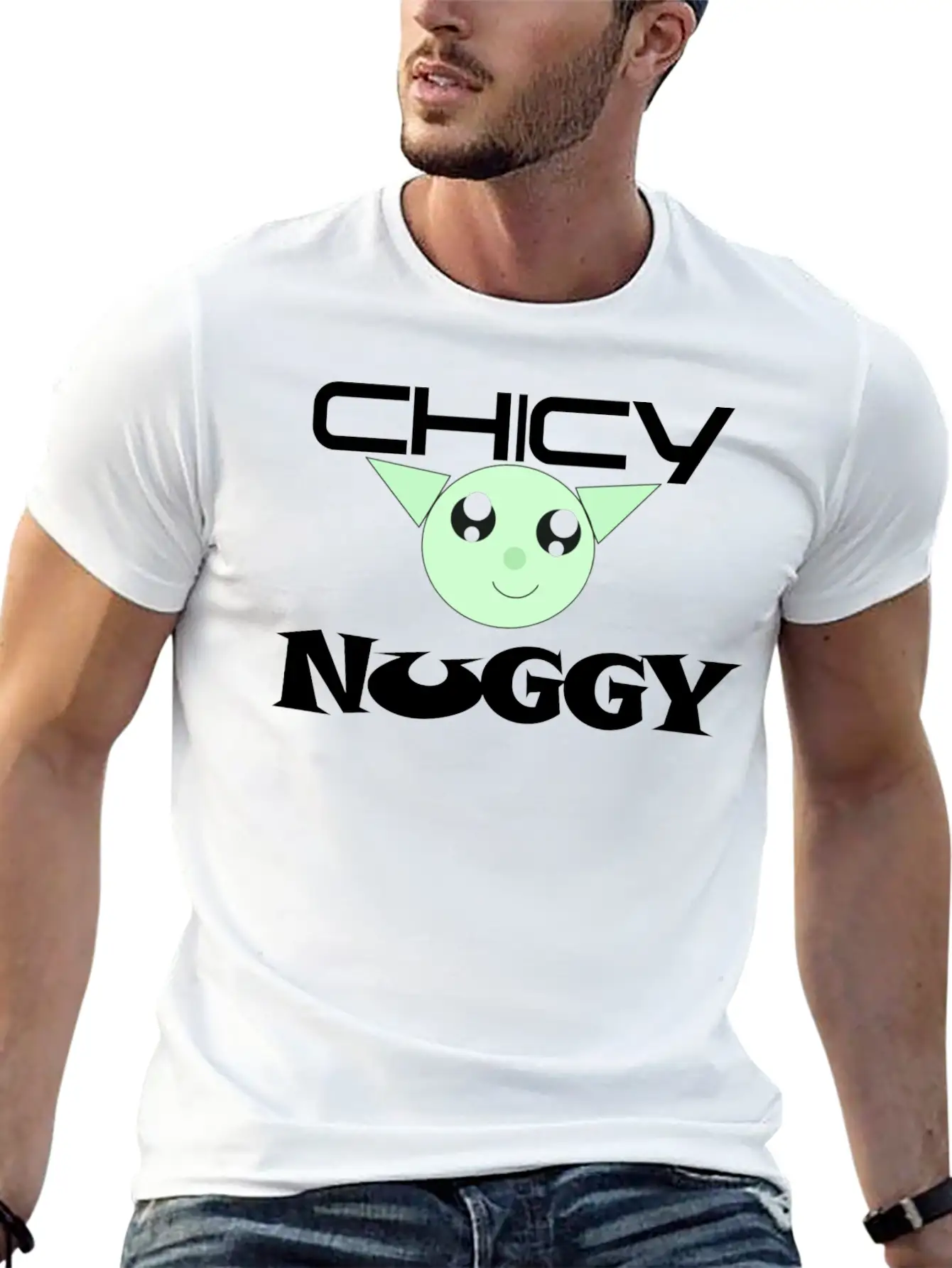 Chicky Nuggy Basic Graphic T-Shirt ¨C Daily Comfort In Soft Cotton