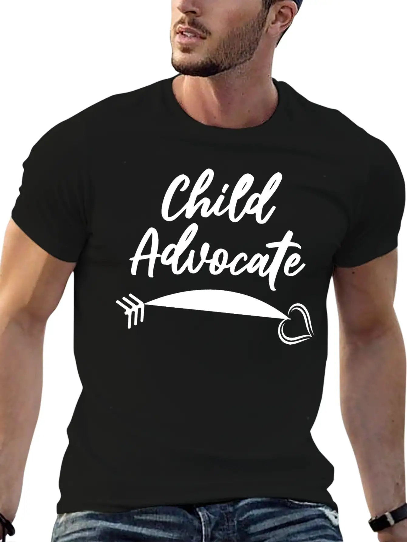 Child Advocate Child Abuse Awareness Basic Graphic T-Shirt ¨C Daily Comfort In Soft Cotton