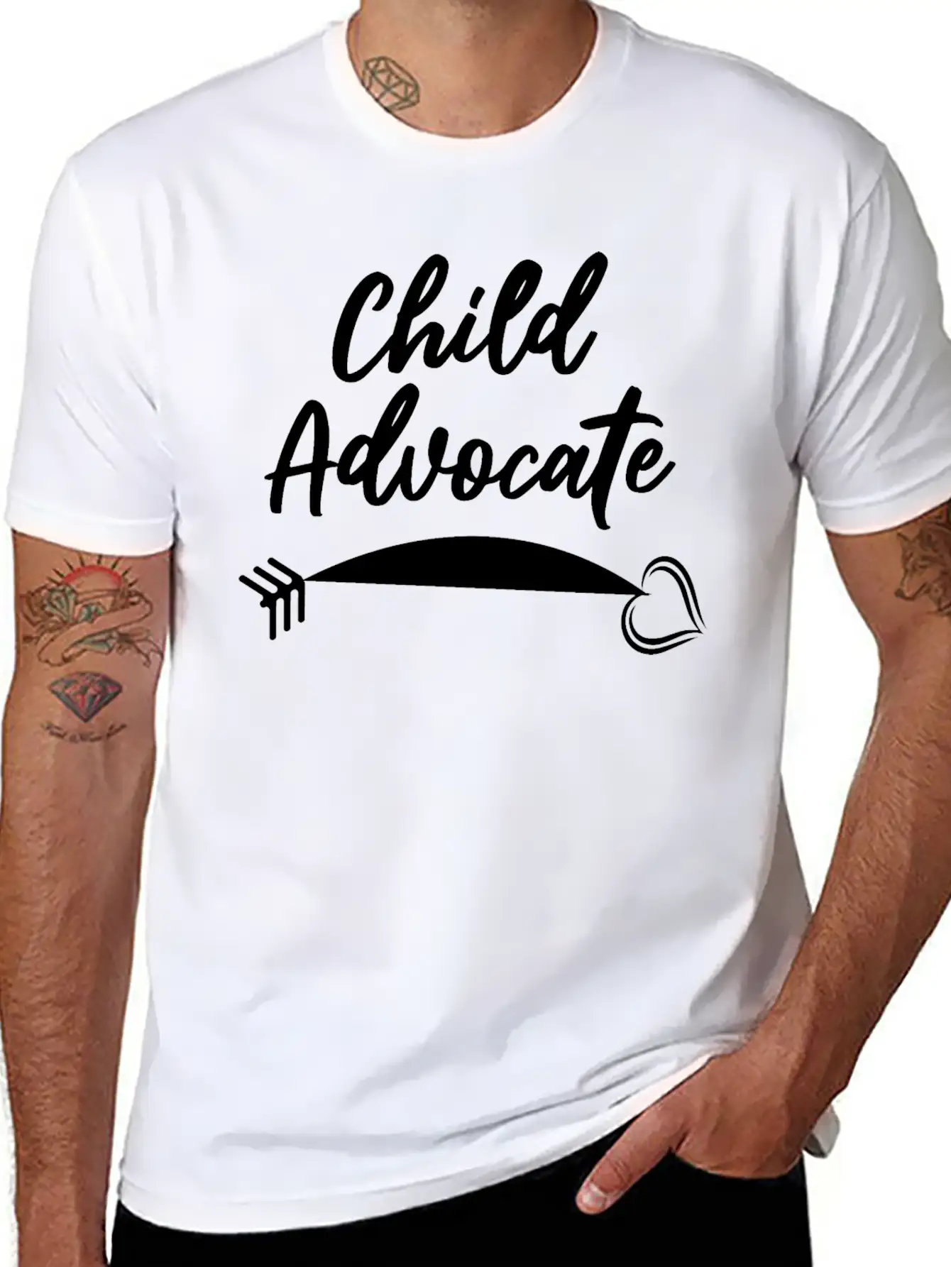 Child Advocate Child Abuse Awareness Basic Graphic T-Shirt ¨C Daily Comfort In Soft Cotton