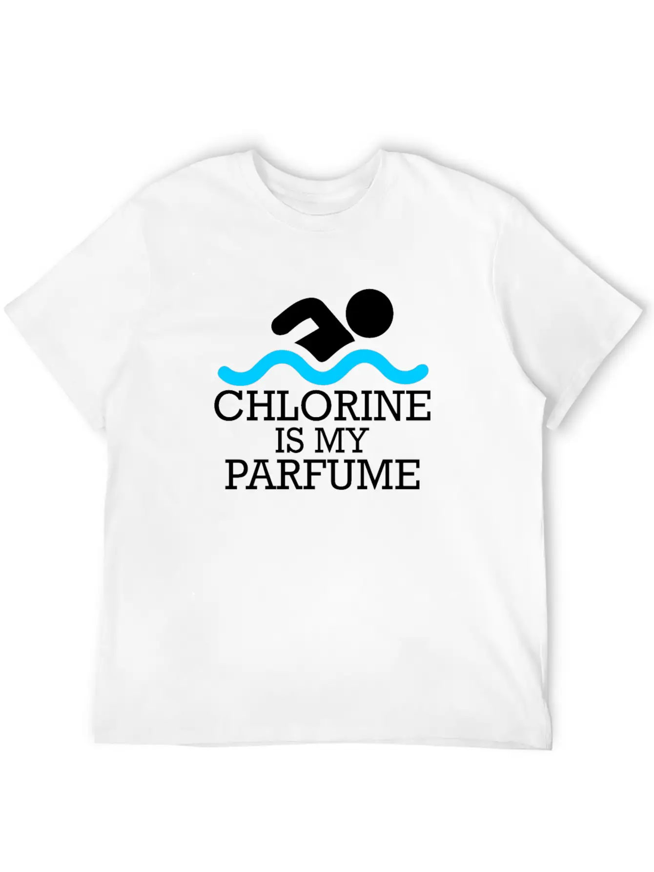 Chlorine Is My Perfume Essential Cotton Tee For Daily Outfits ¨C Unisex Style