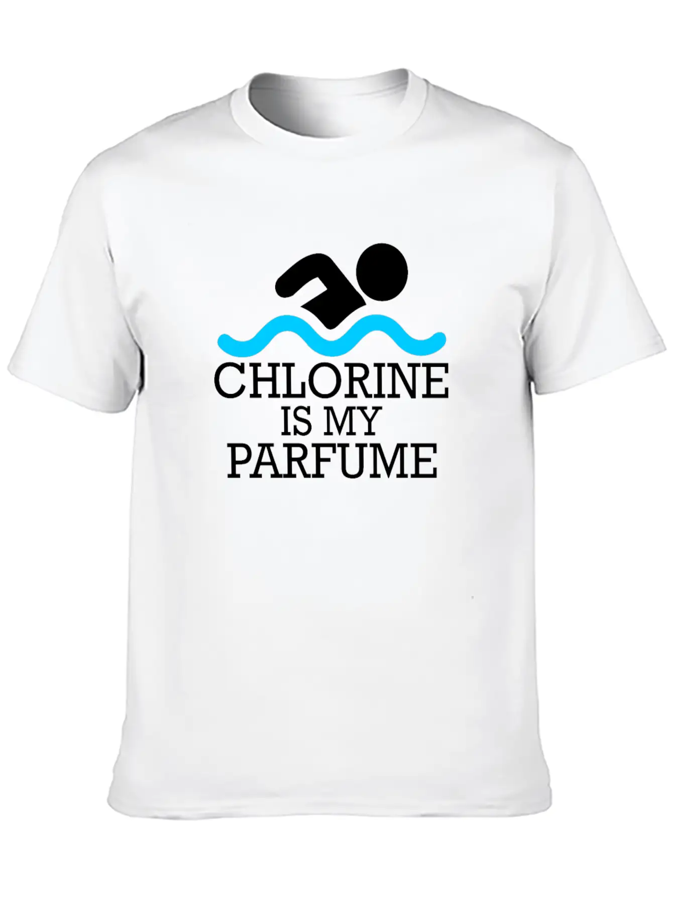 Chlorine Is My Perfume Essential Cotton Tee For Daily Outfits ¨C Unisex Style