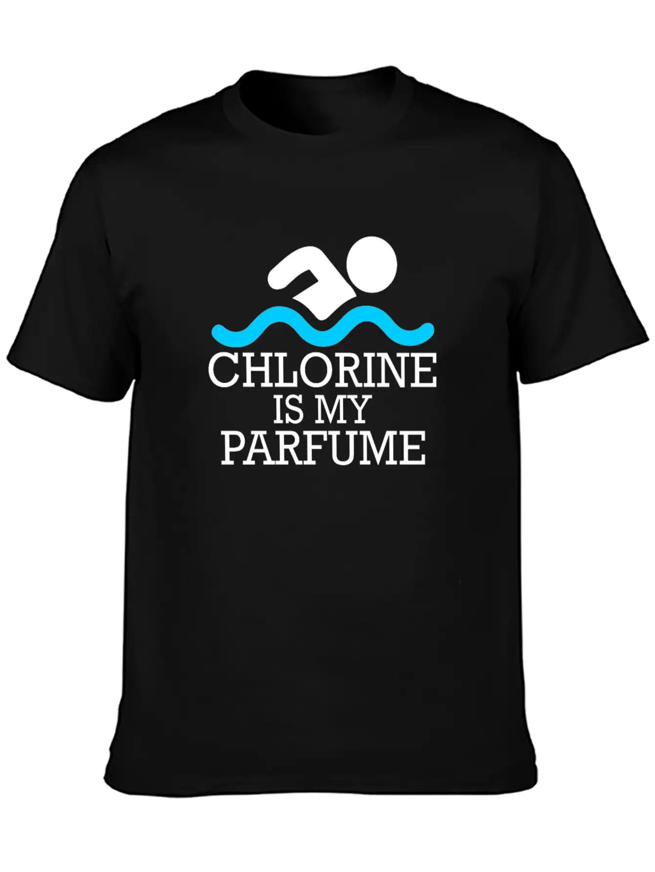 Chlorine Is My Perfume Essential Cotton Tee For Daily Outfits ¨C Unisex Style