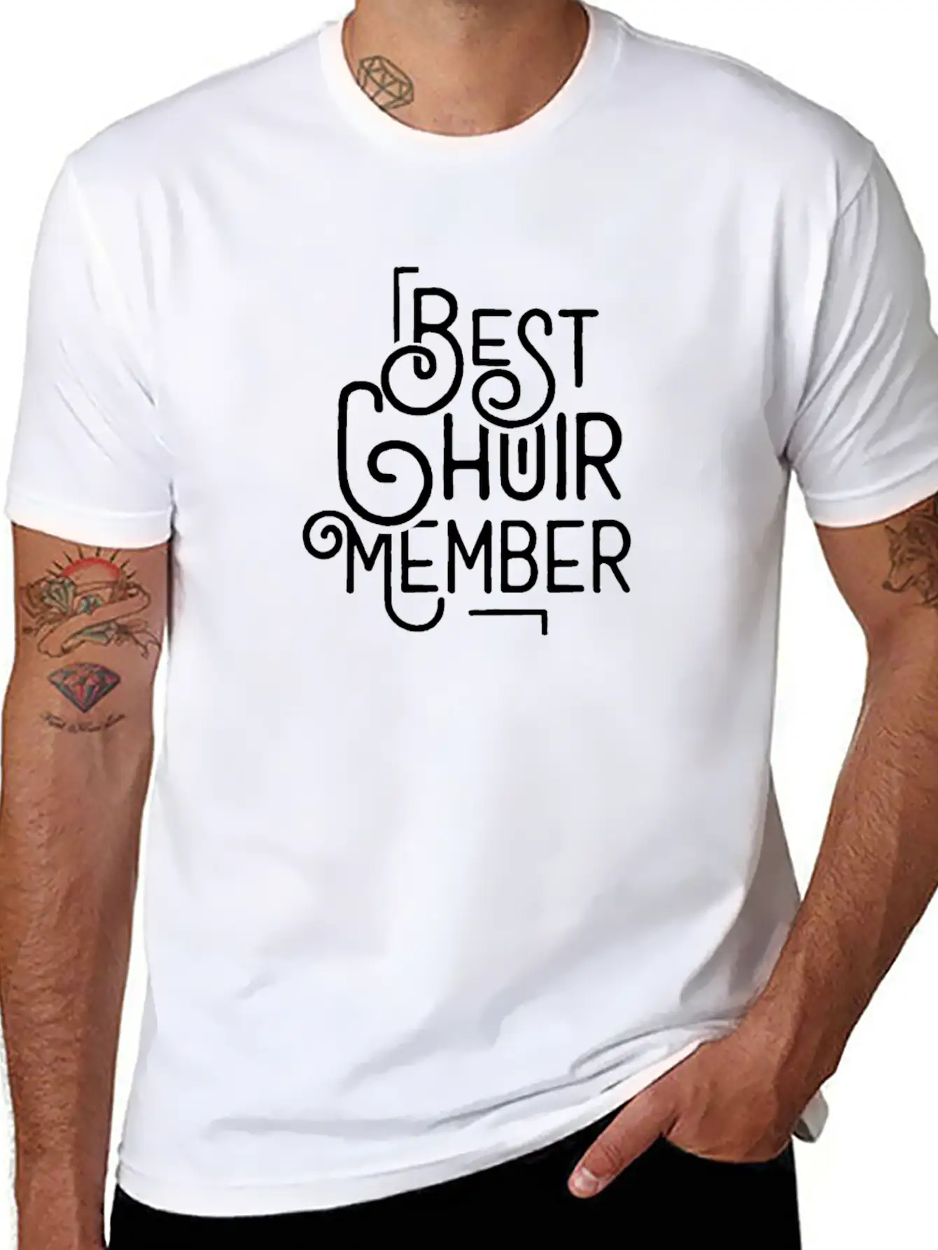 Choirs Choir Member Singing Singer Song Sing Basic Graphic T-Shirt ¨C Daily Comfort In Soft Cotton