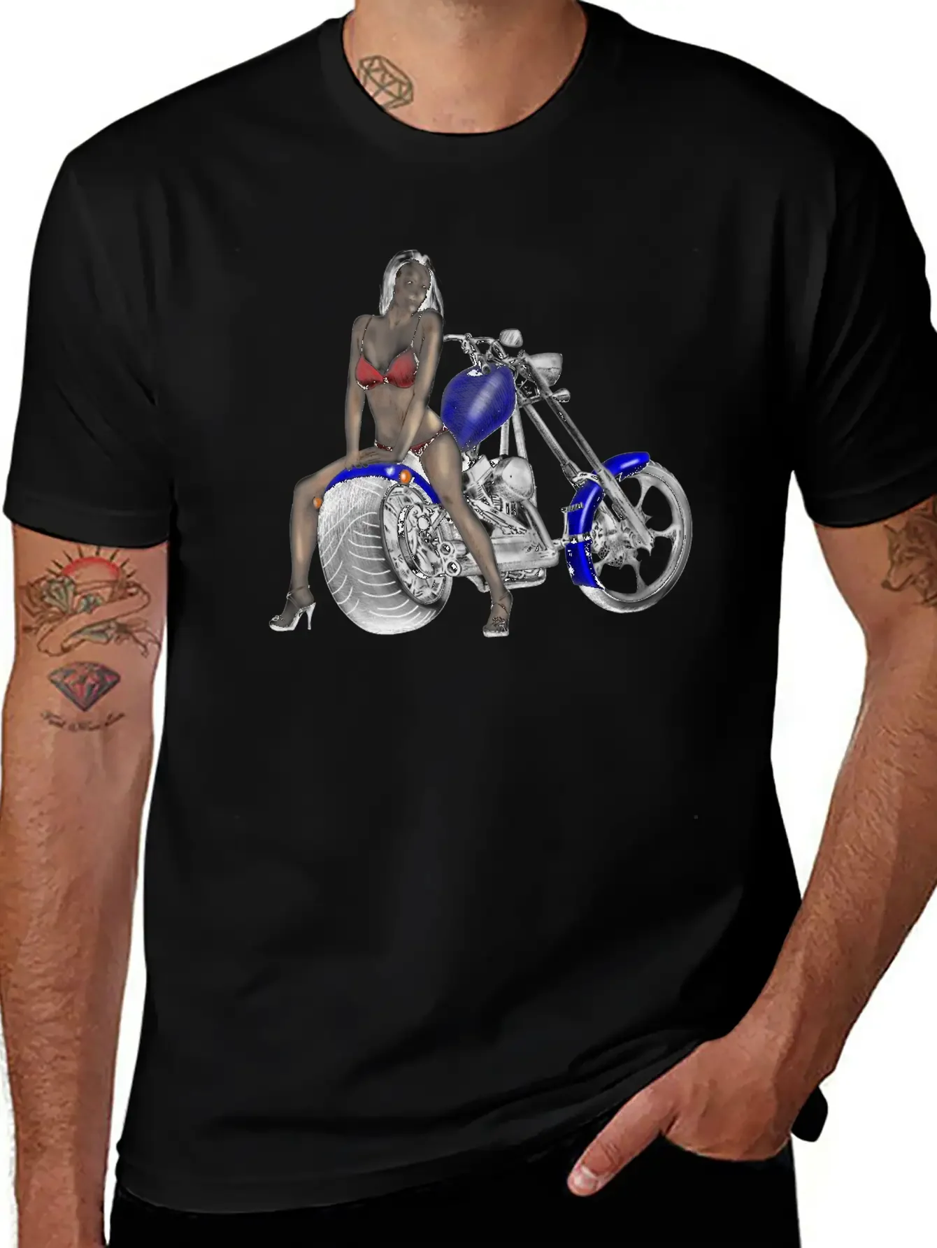 Chopper Soft Cotton Short Sleeve Tee ¨C Unisex Wardrobe Staple