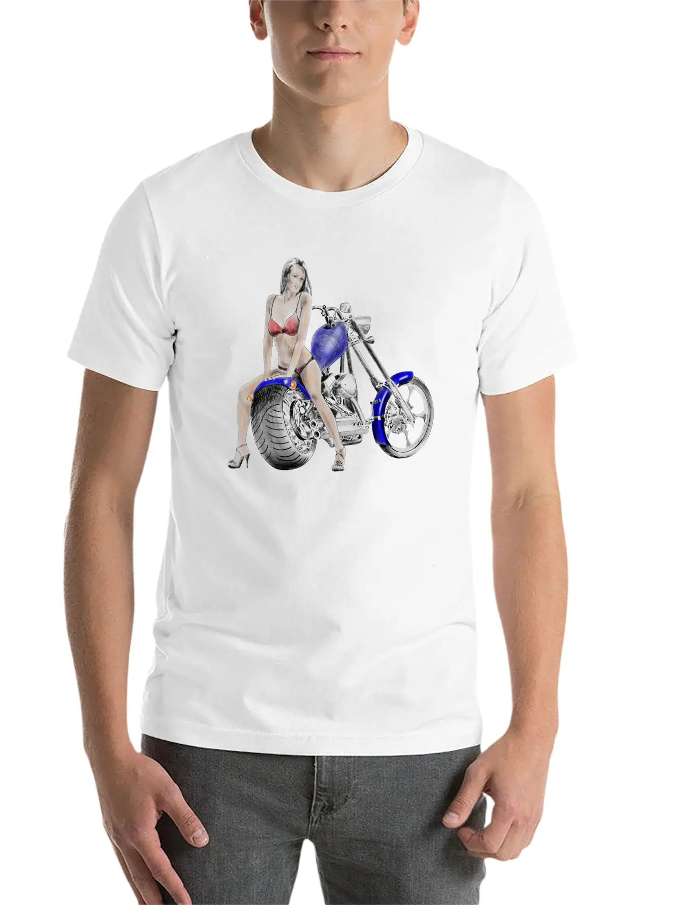 Chopper Soft Cotton Short Sleeve Tee ¨C Unisex Wardrobe Staple
