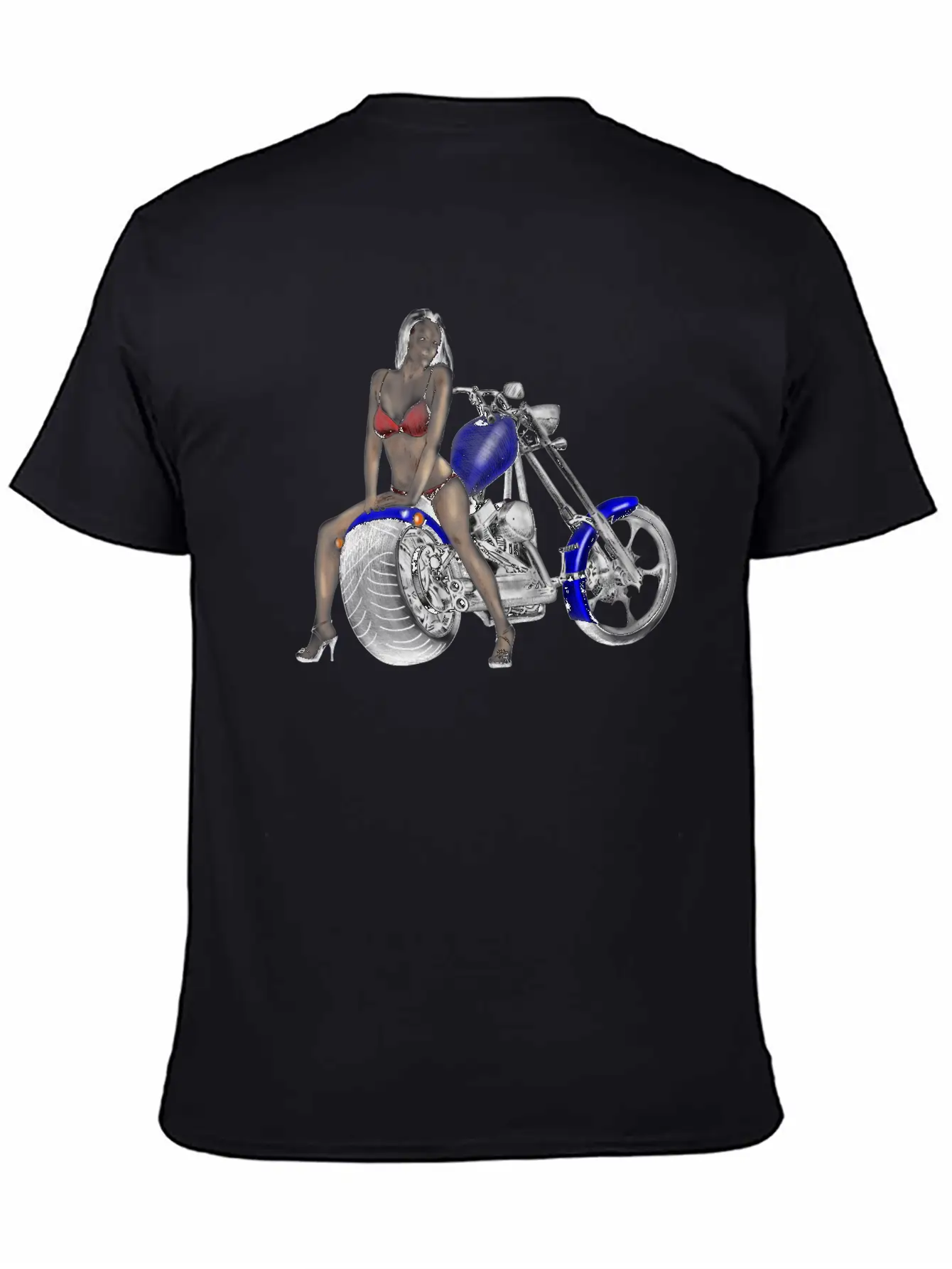 Chopper Soft Cotton Short Sleeve Tee ¨C Unisex Wardrobe Staple