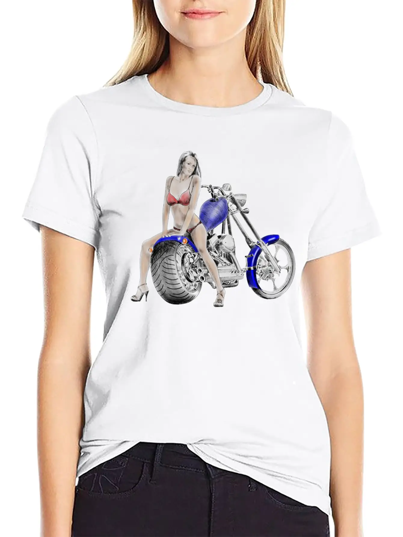 Chopper Soft Cotton Short Sleeve Tee ¨C Unisex Wardrobe Staple