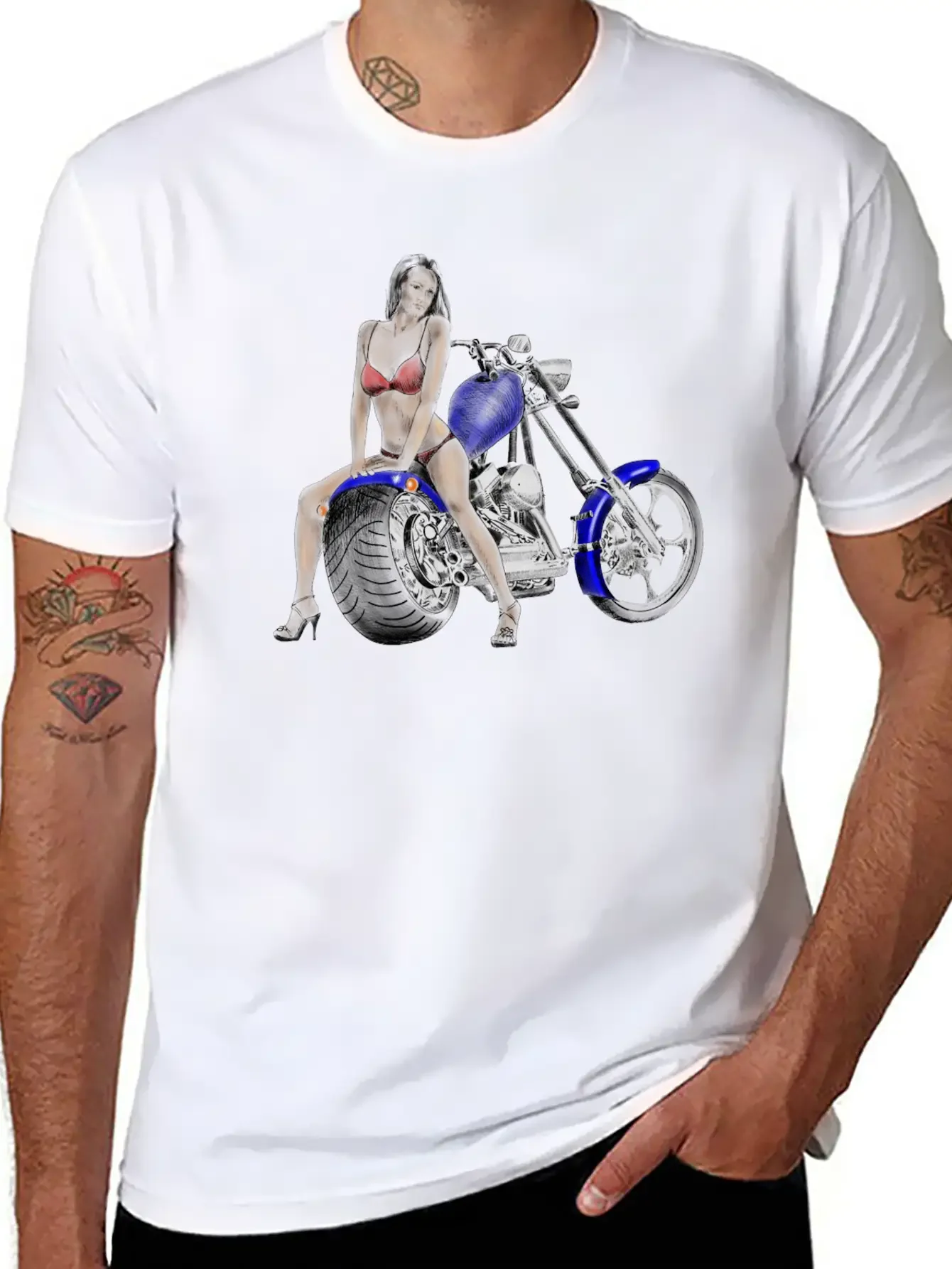 Chopper Soft Cotton Short Sleeve Tee ¨C Unisex Wardrobe Staple